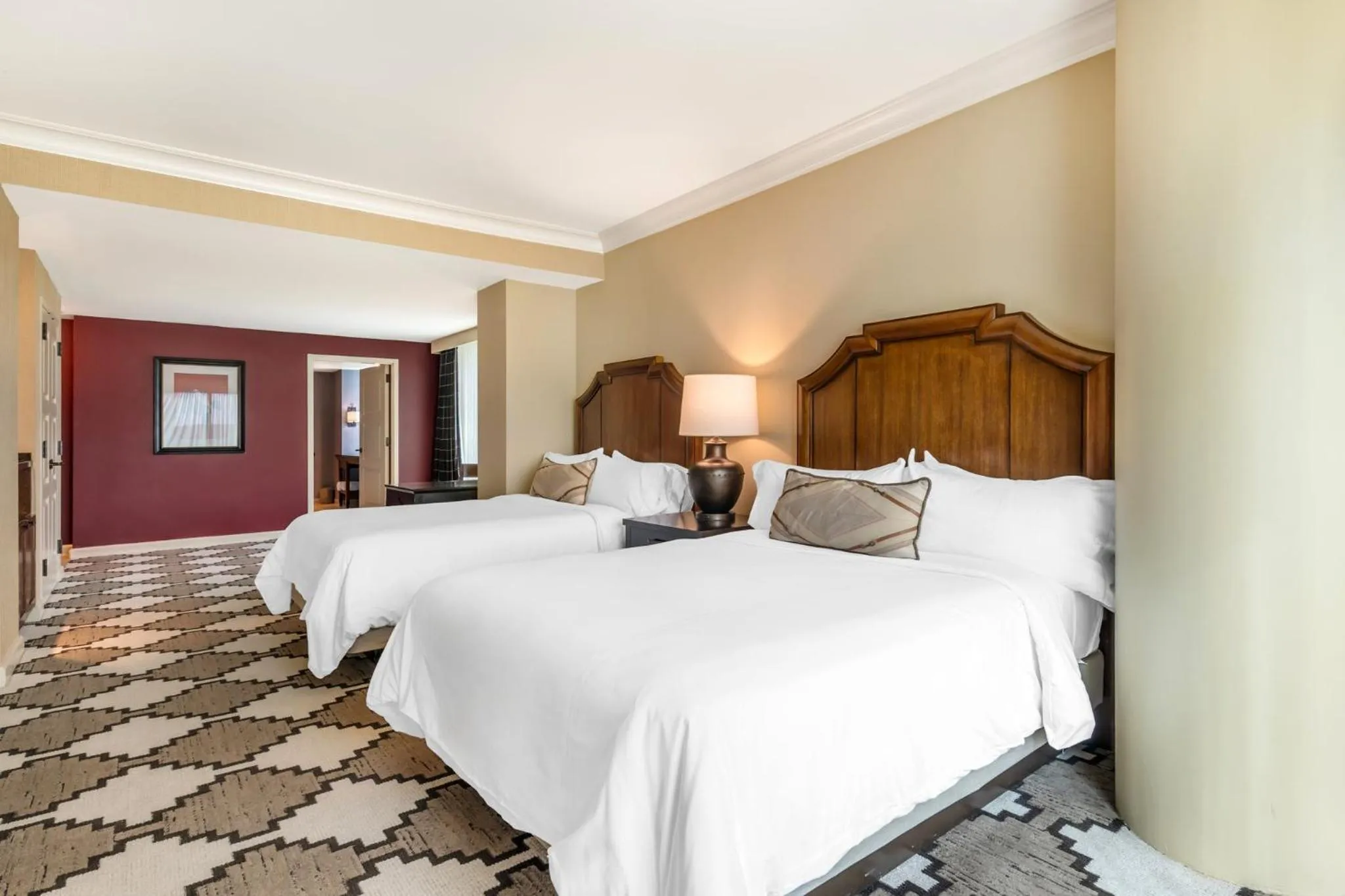 Bedroom, Bed in Omni Fort Worth Hotel