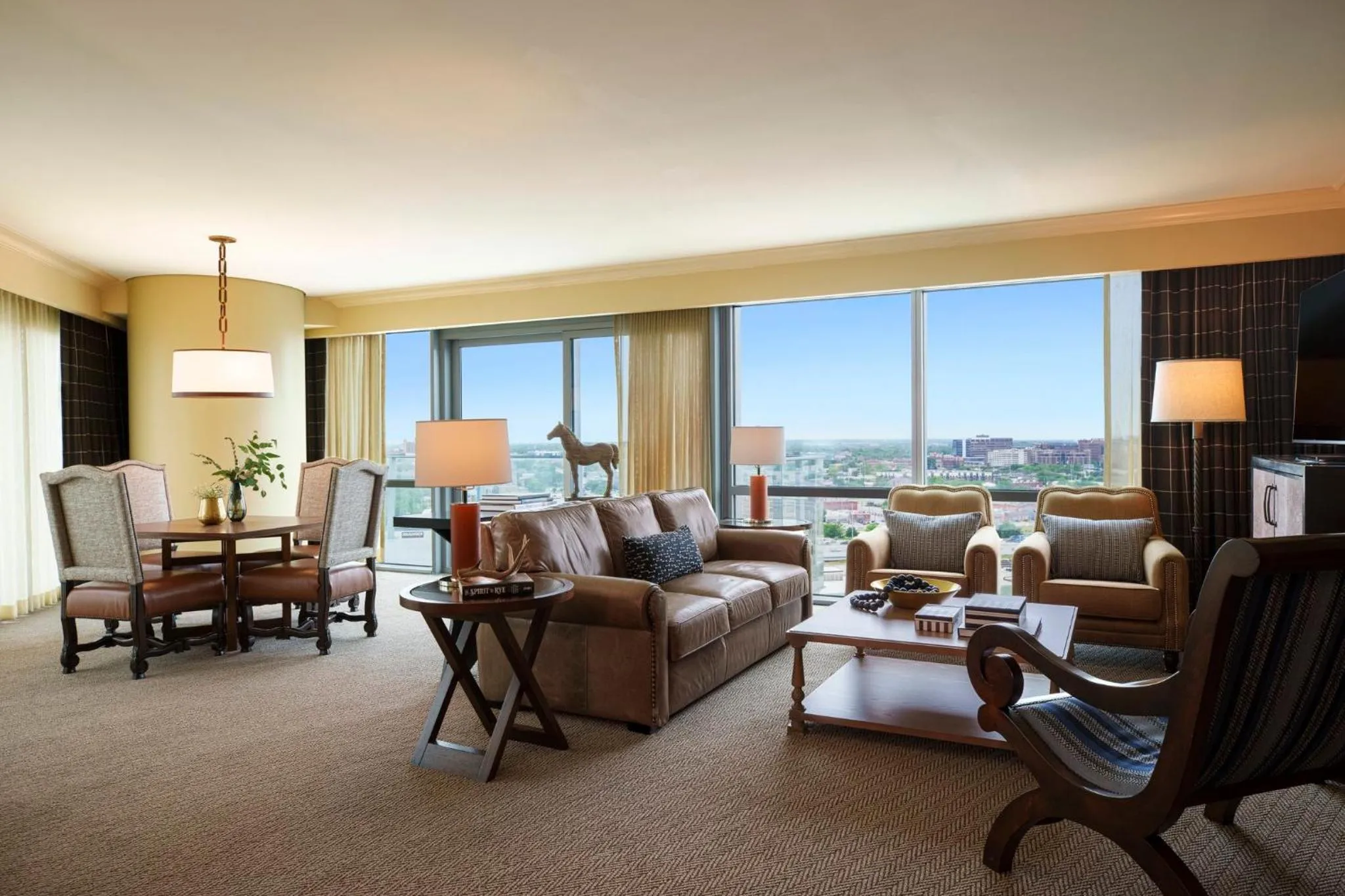 Bedroom in Omni Fort Worth Hotel
