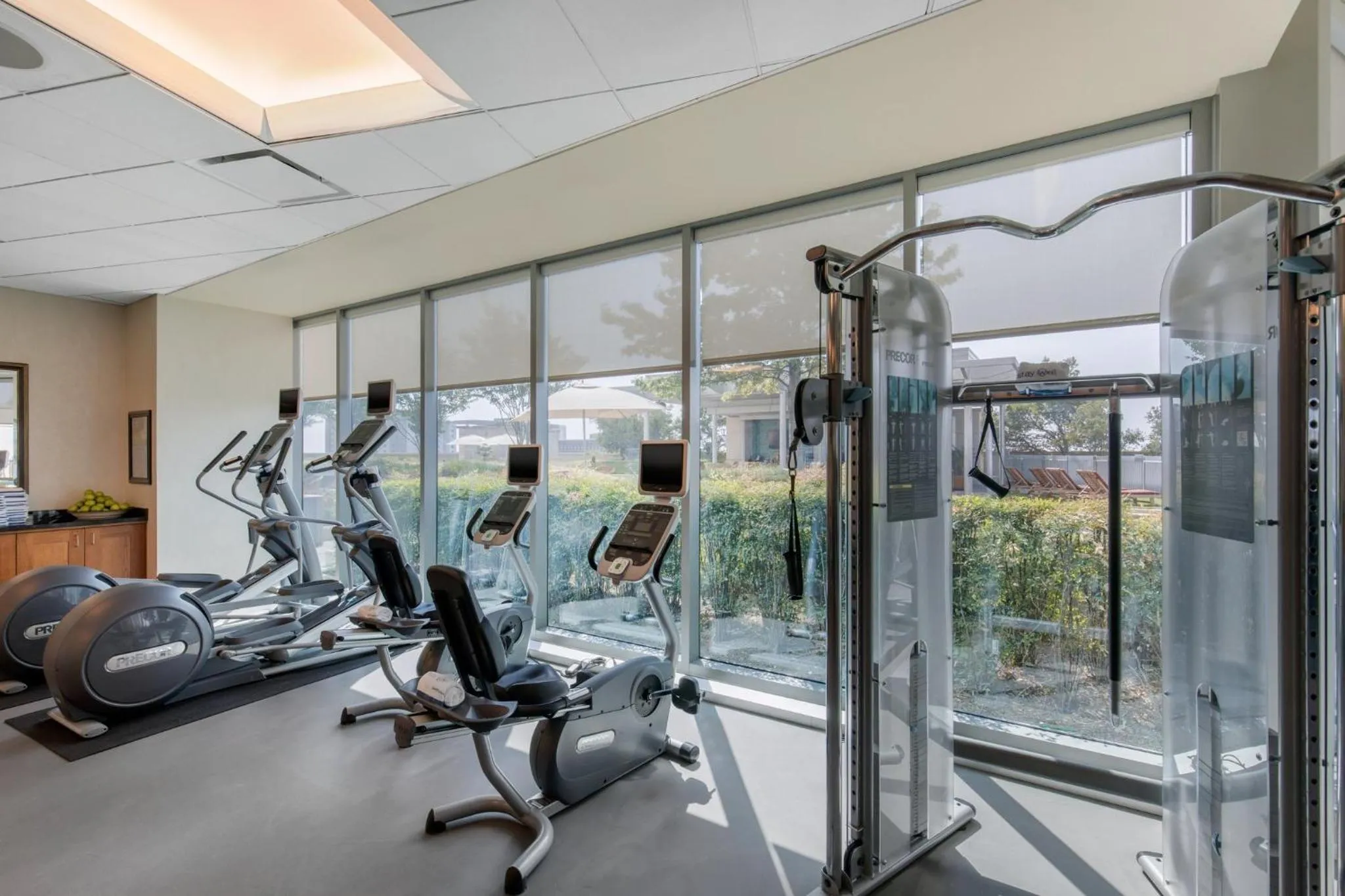 Fitness centre/facilities in Omni Fort Worth Hotel