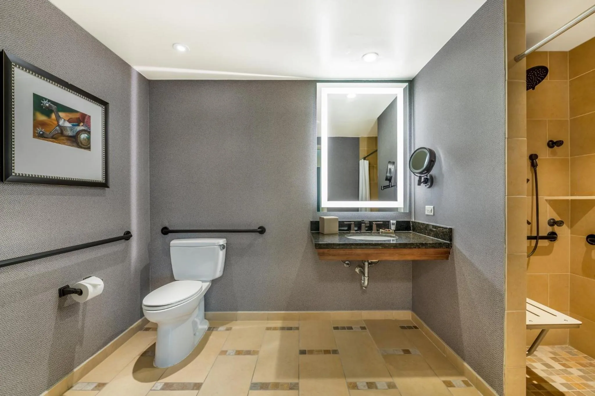 Bathroom in Omni Fort Worth Hotel