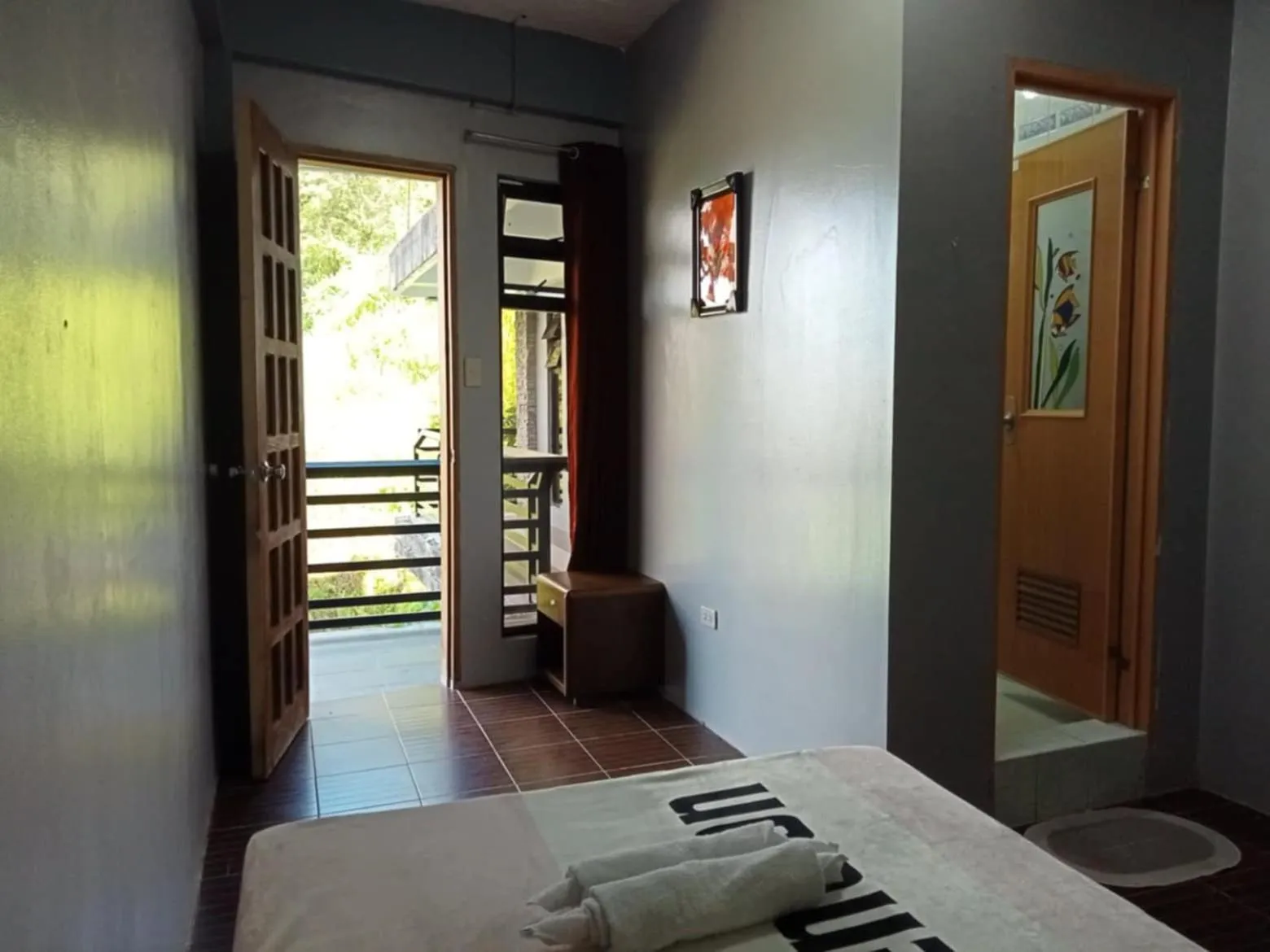 Bed in Banaue Pink Eco hostel