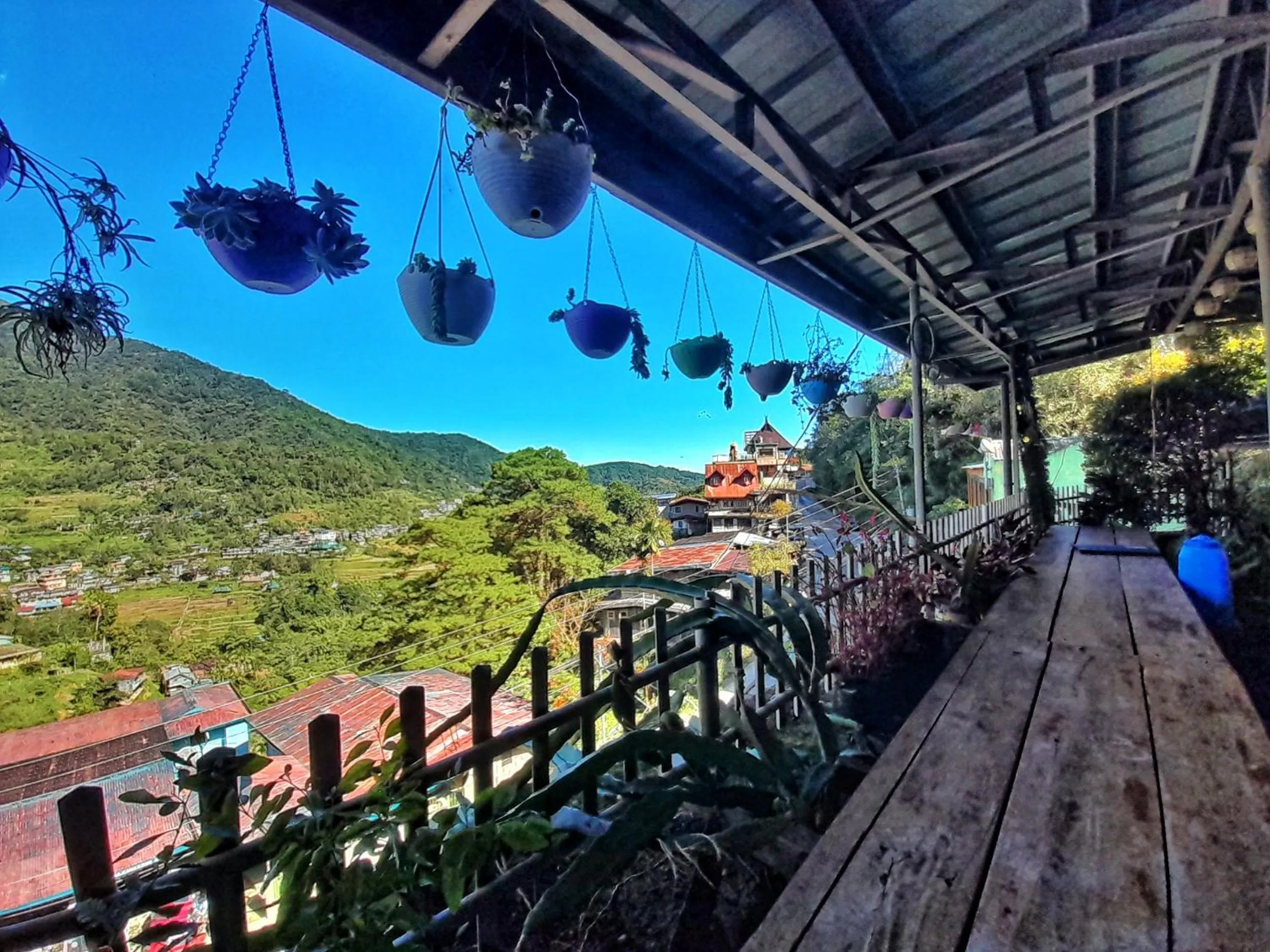View (from property/room) in Banaue Pink Eco hostel