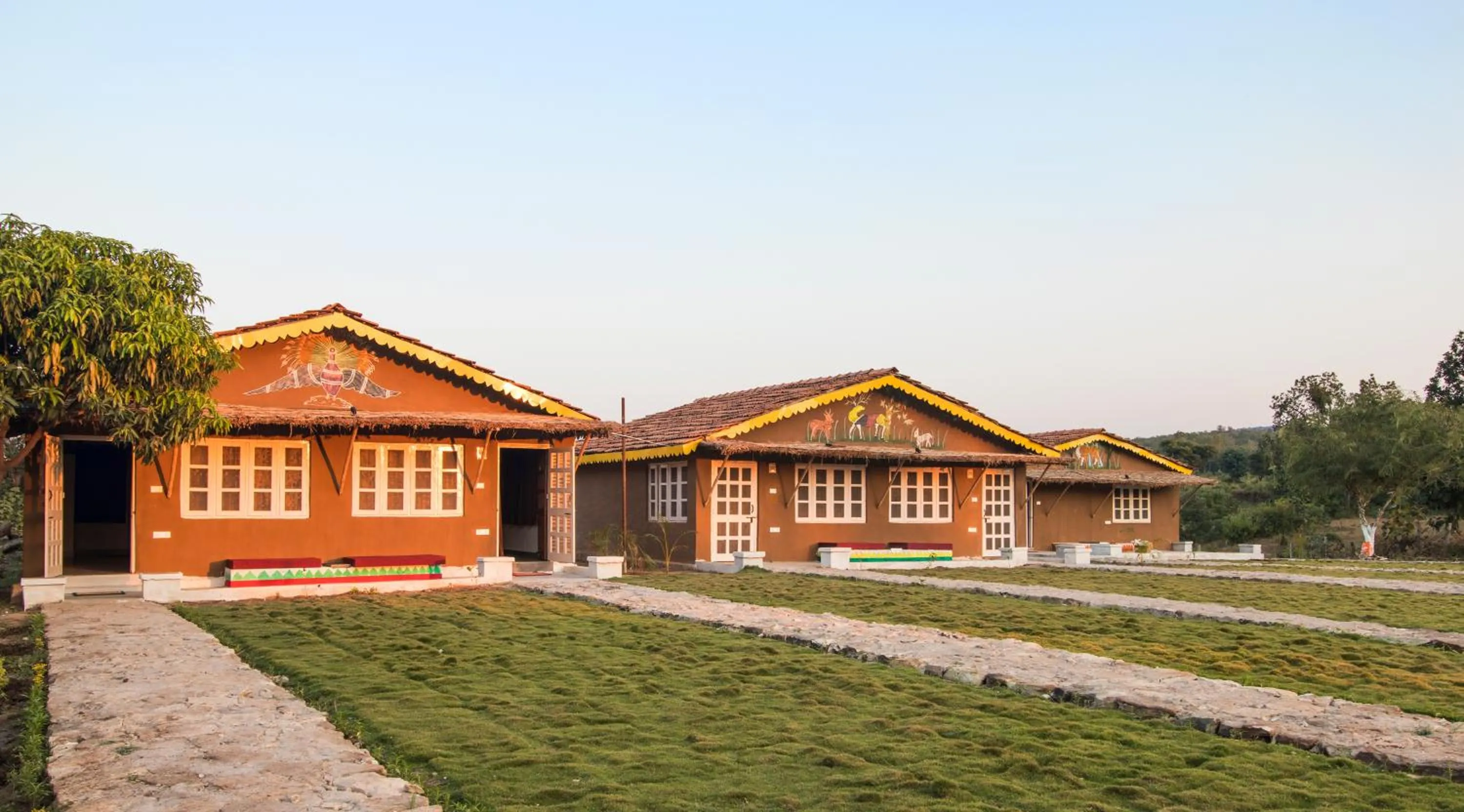 Facade/entrance in WOW STAYZ2 Pachmarhi Foothill Cottages