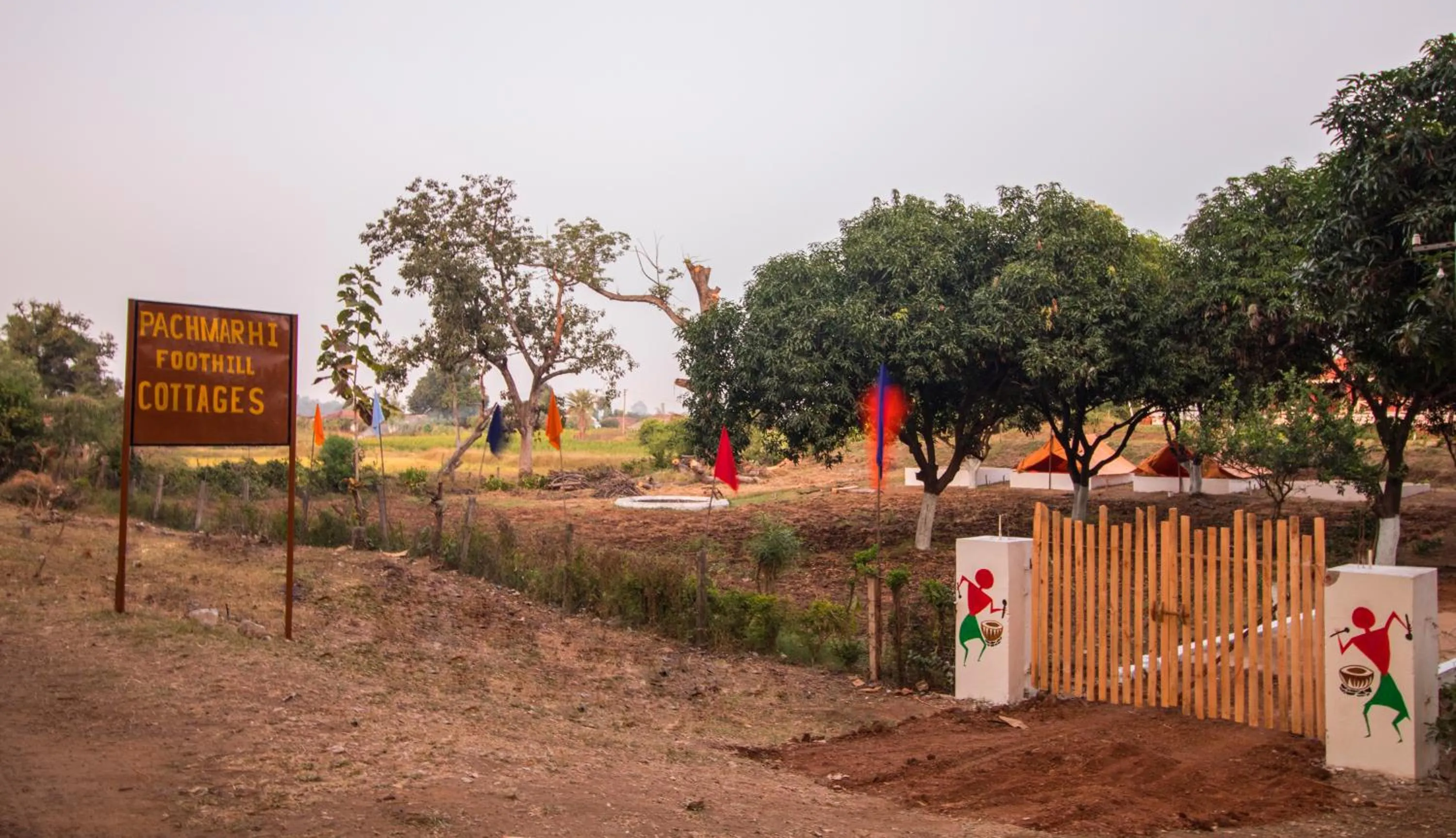 Facade/entrance in WOW STAYZ2 Pachmarhi Foothill Cottages