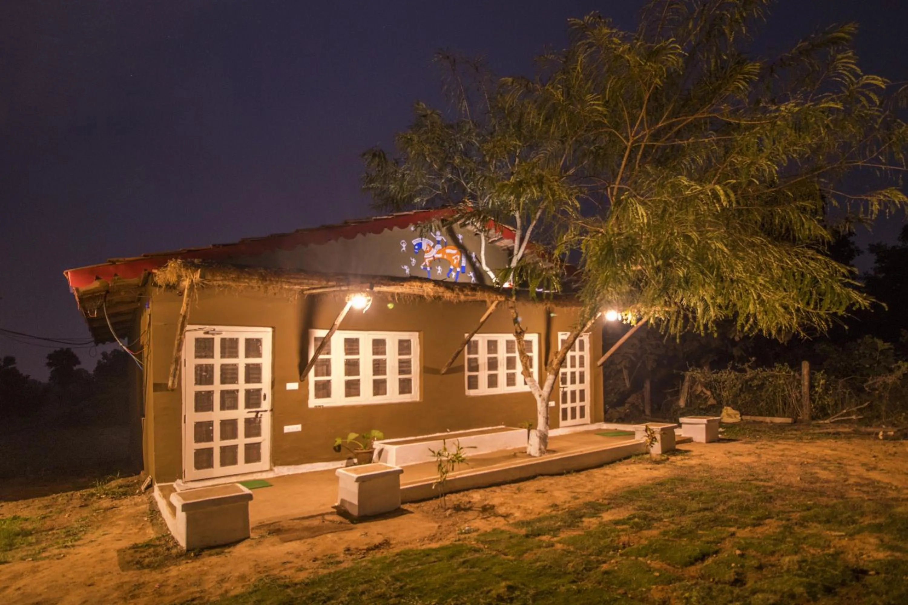 Property building in WOW STAYZ2 Pachmarhi Foothill Cottages