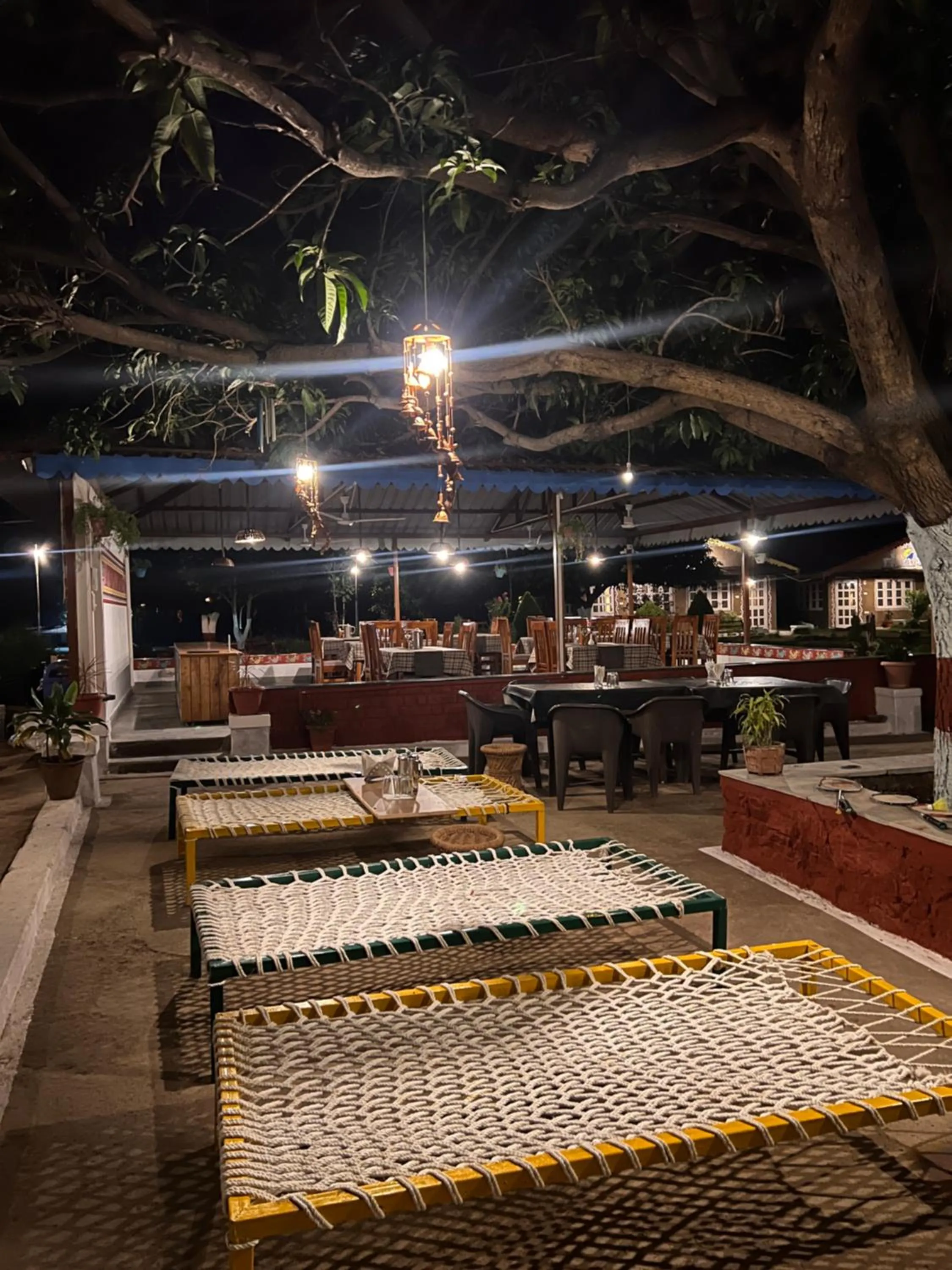 Dining area in WOW STAYZ2 Pachmarhi Foothill Cottages