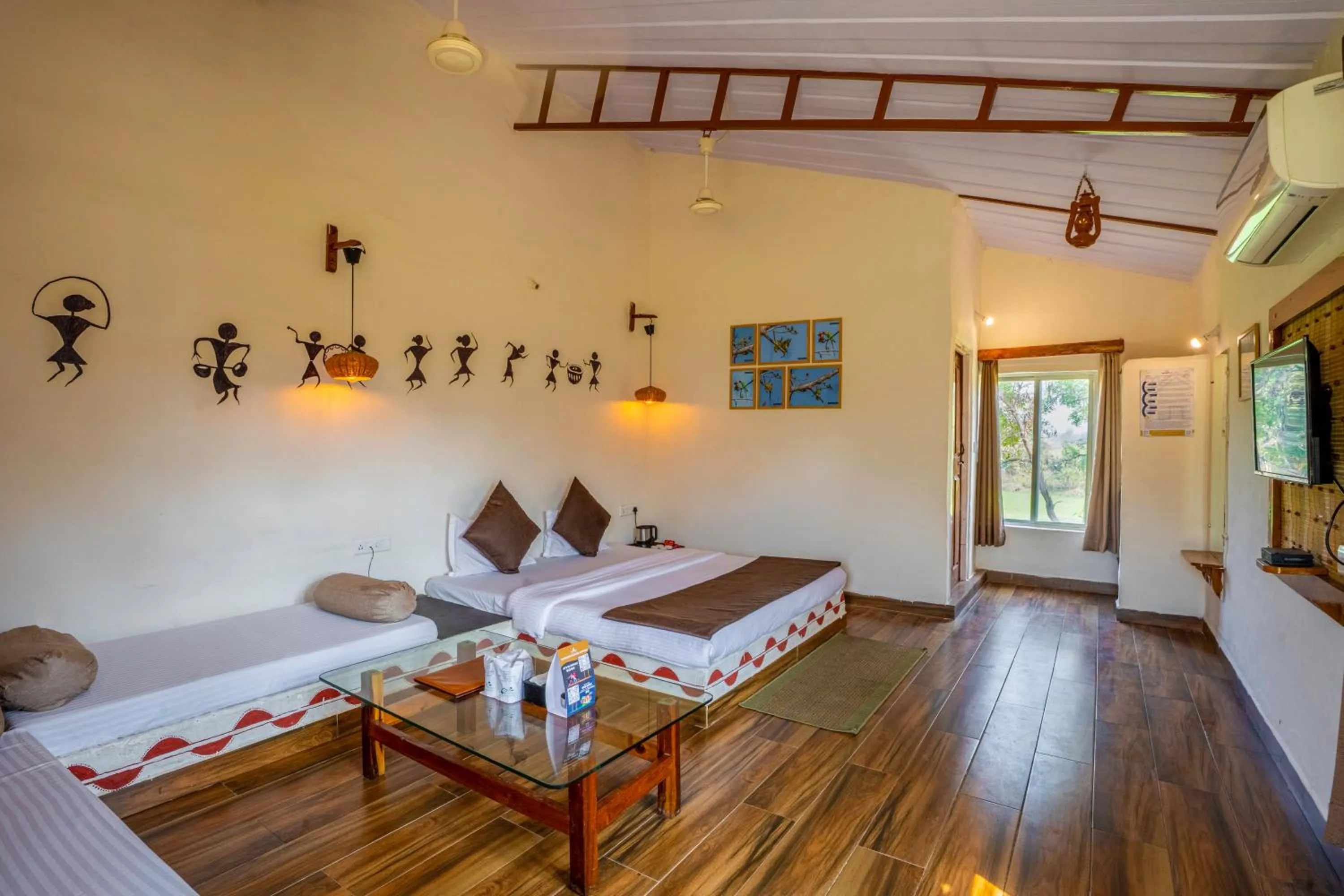 Bedroom in WOW STAYZ2 Pachmarhi Foothill Cottages