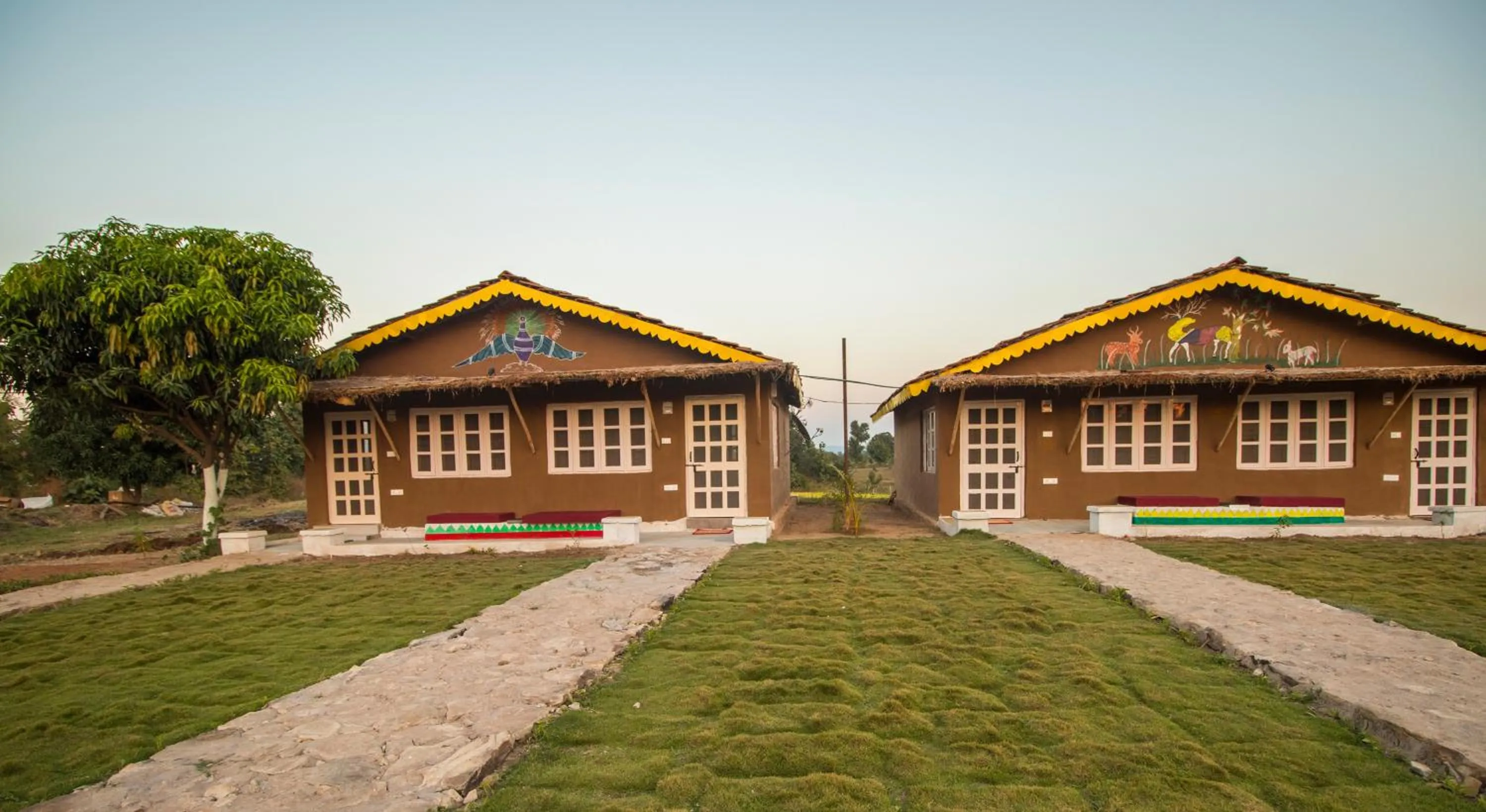 Facade/entrance in WOW STAYZ2 Pachmarhi Foothill Cottages