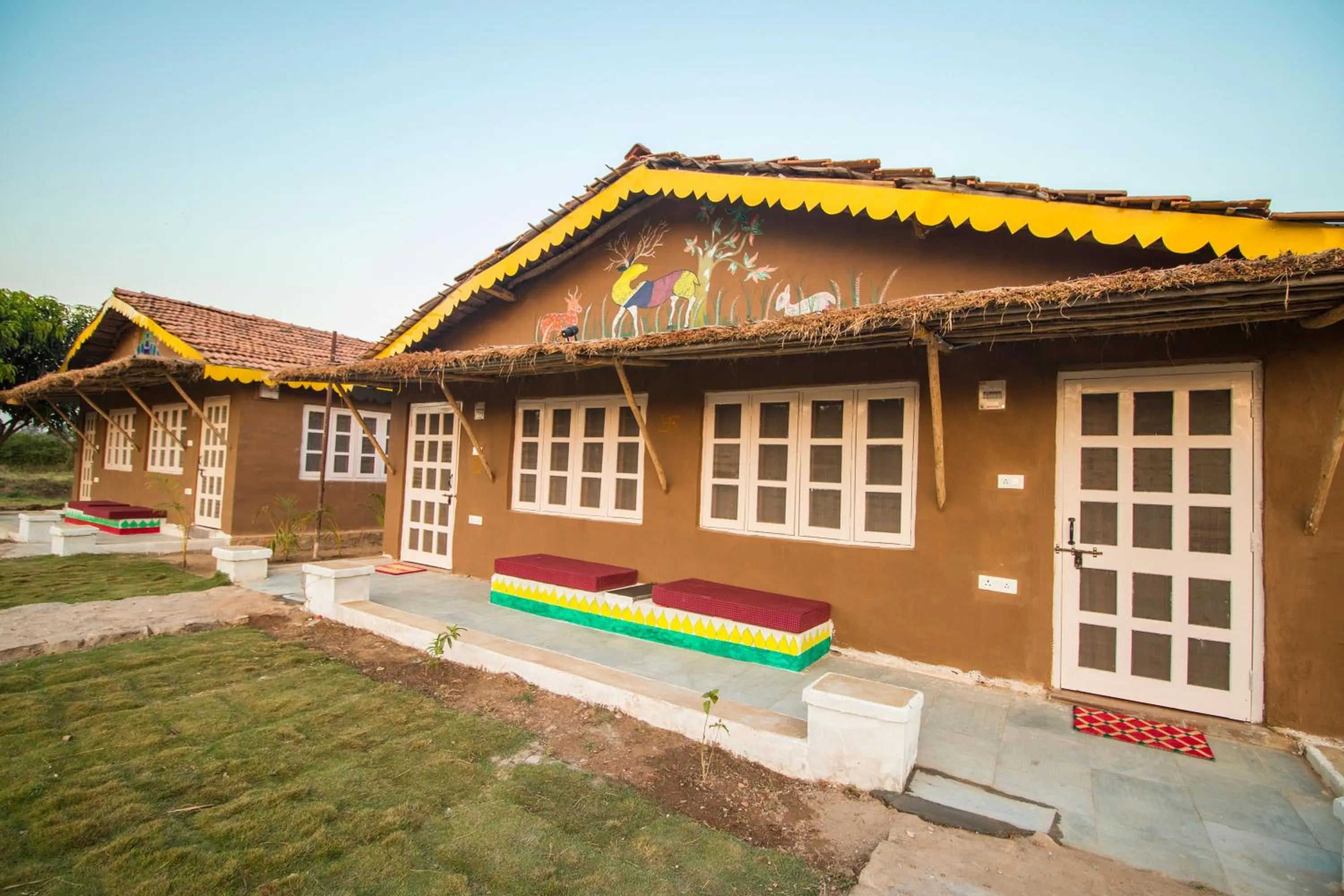 Facade/entrance in WOW STAYZ2 Pachmarhi Foothill Cottages