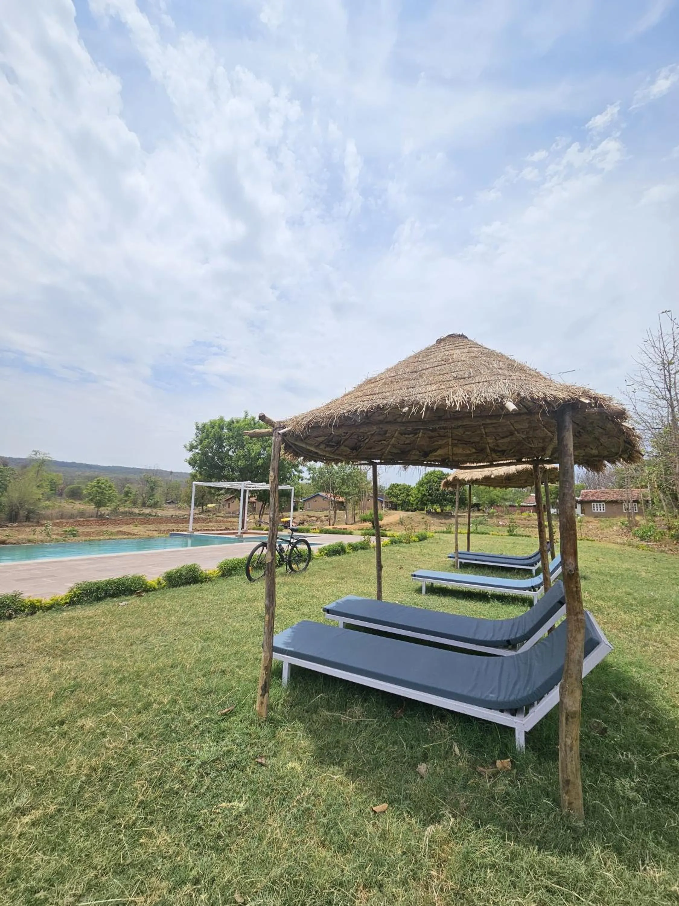 Swimming pool in WOW STAYZ2 Pachmarhi Foothill Cottages