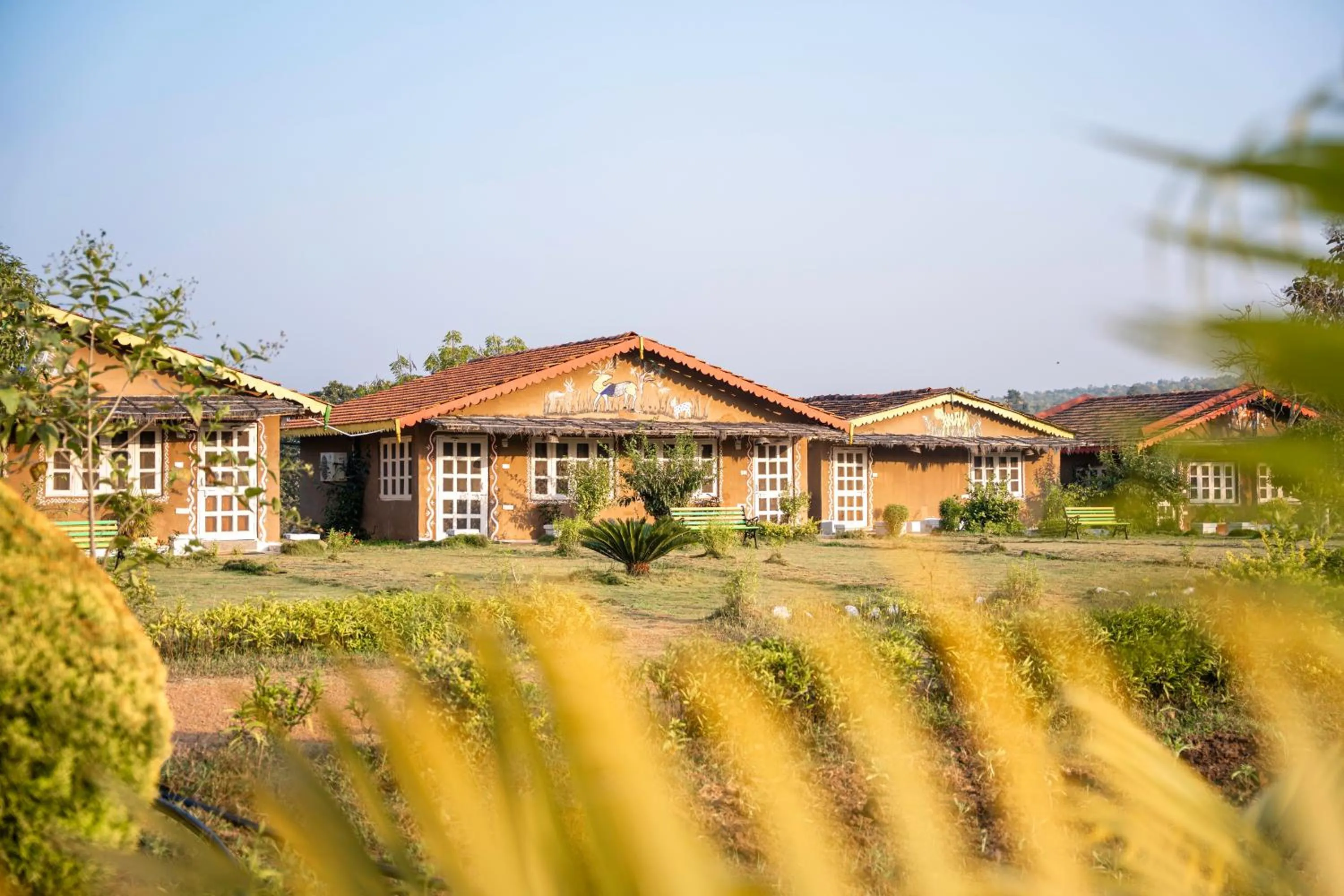 Property building in WOW STAYZ2 Pachmarhi Foothill Cottages