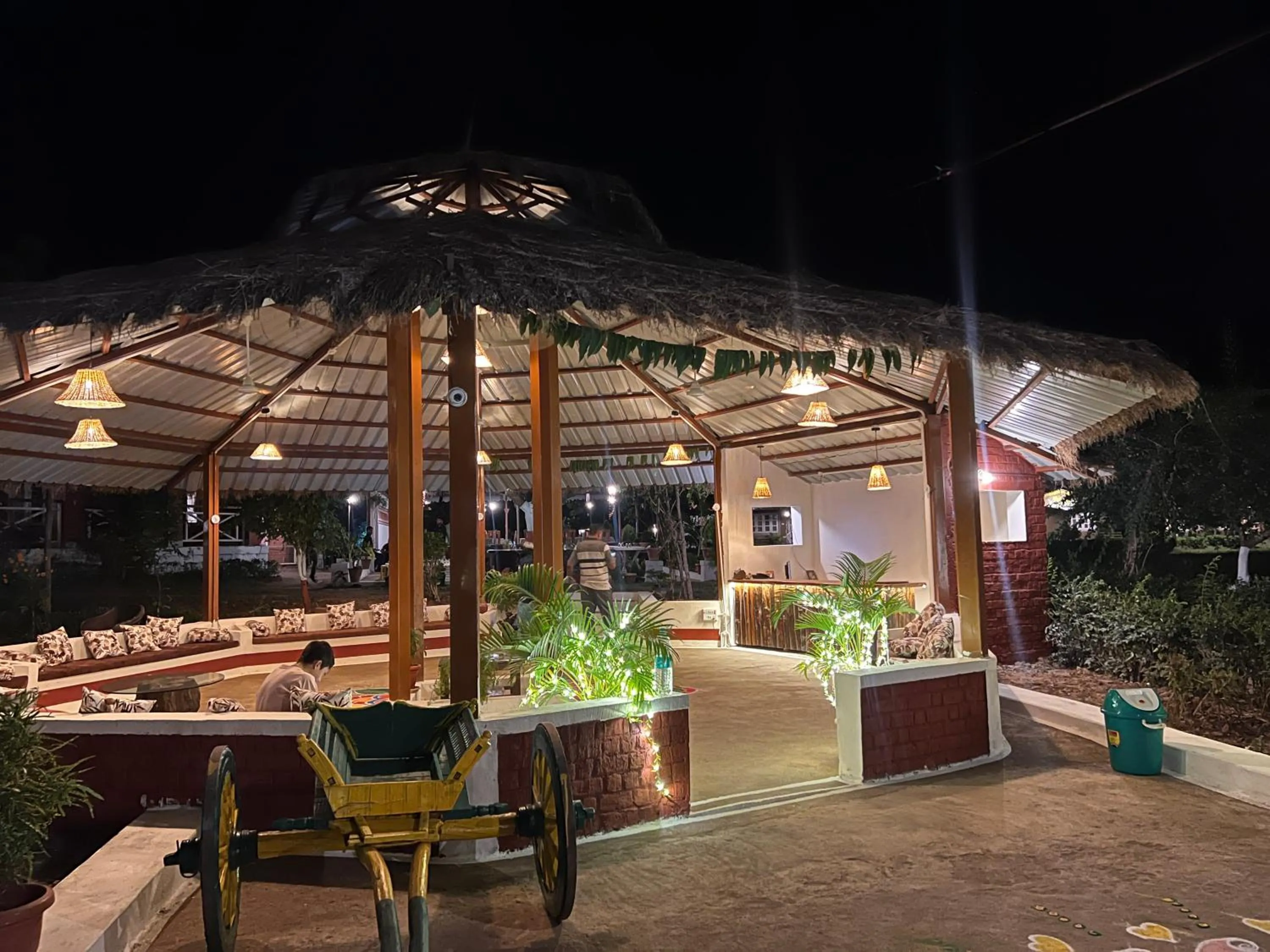 Lobby or reception in WOW STAYZ2 Pachmarhi Foothill Cottages