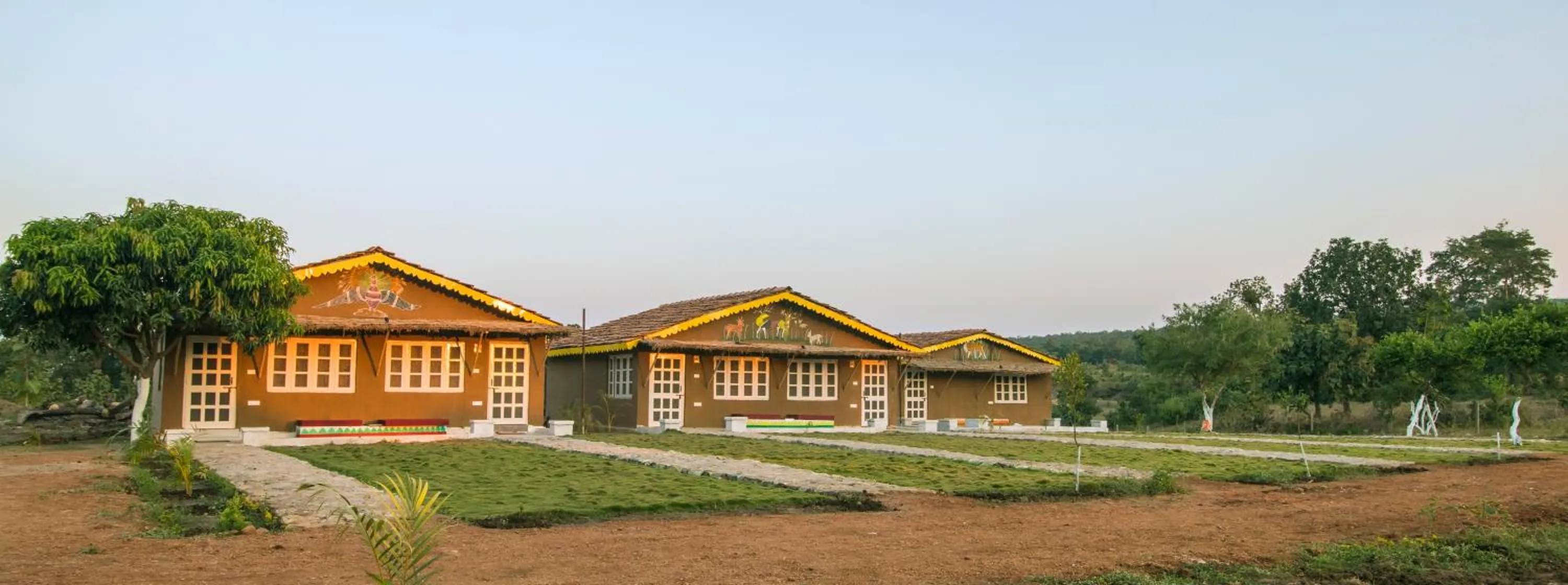 Facade/entrance in WOW STAYZ2 Pachmarhi Foothill Cottages