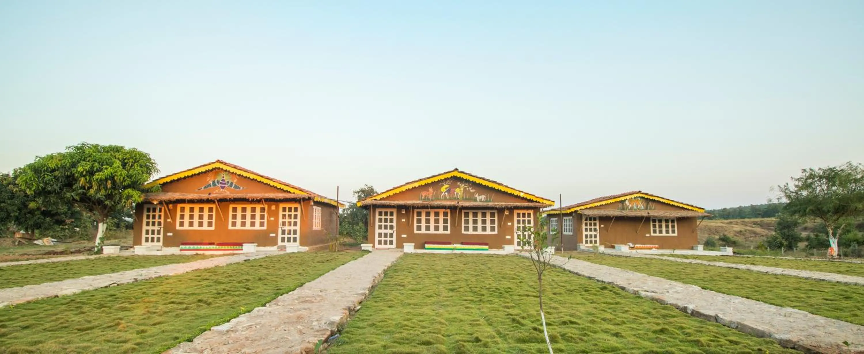 Facade/entrance in WOW STAYZ2 Pachmarhi Foothill Cottages