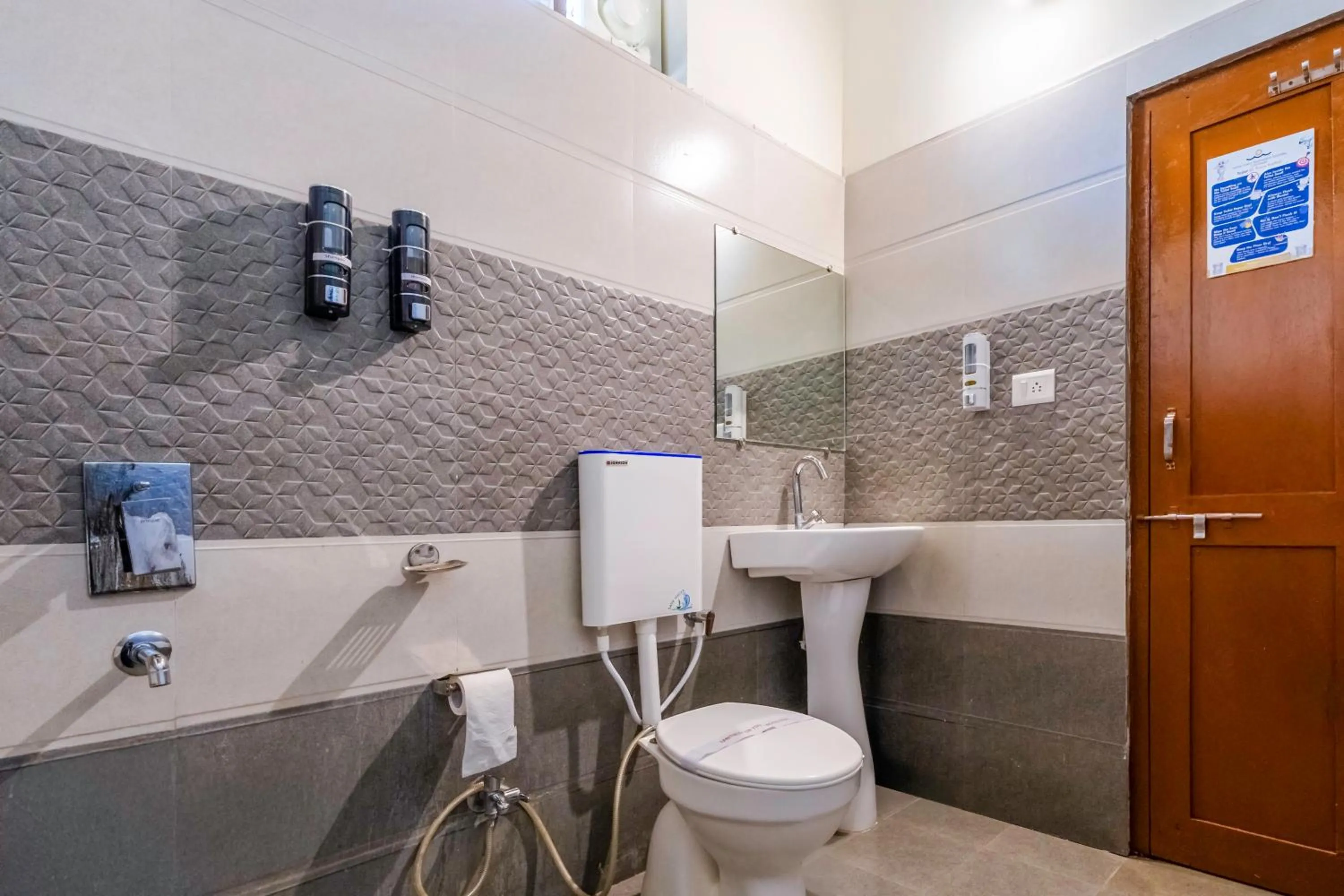 Bathroom in WOW STAYZ2 Pachmarhi Foothill Cottages