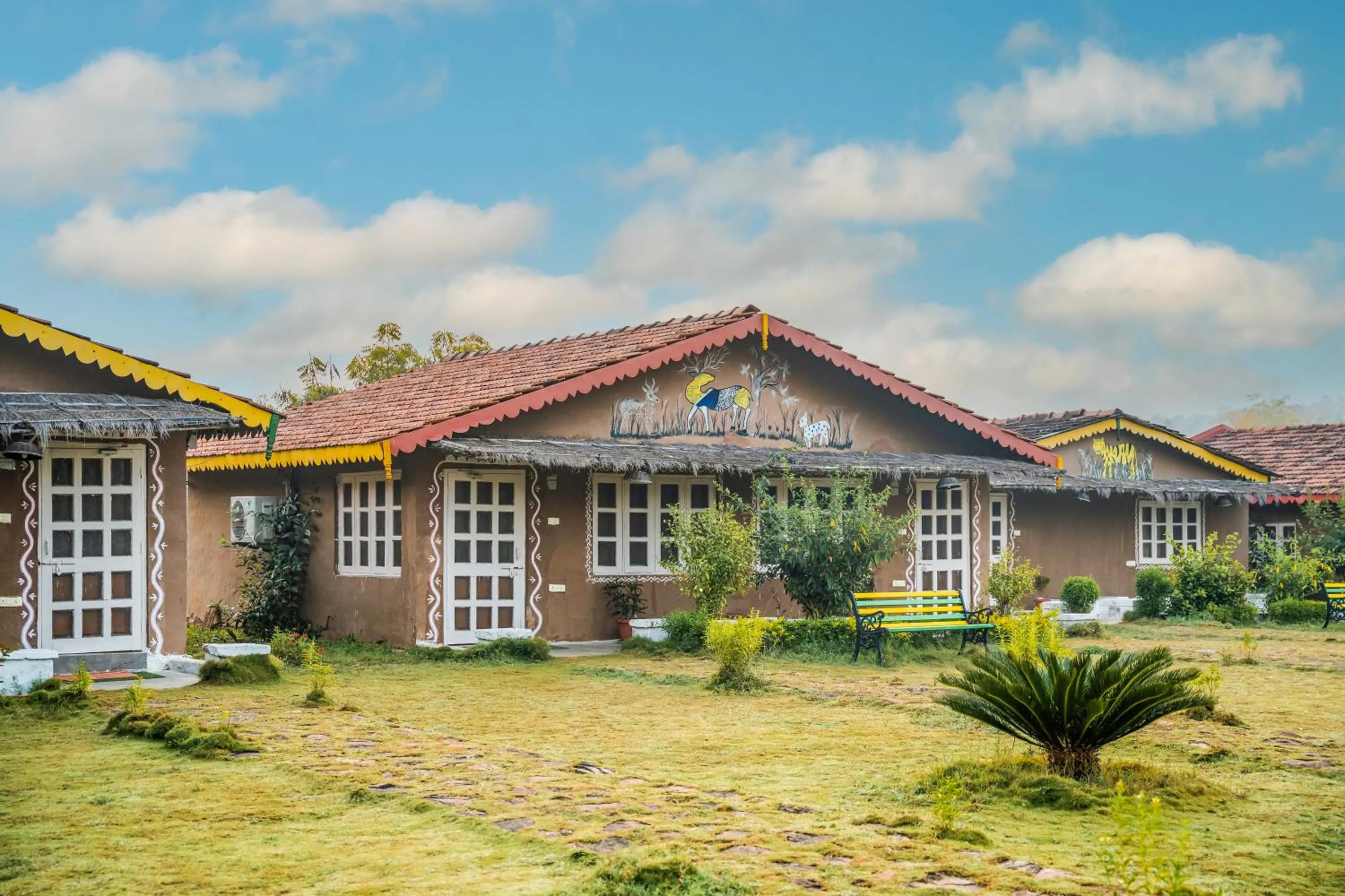 Property building in WOW STAYZ2 Pachmarhi Foothill Cottages