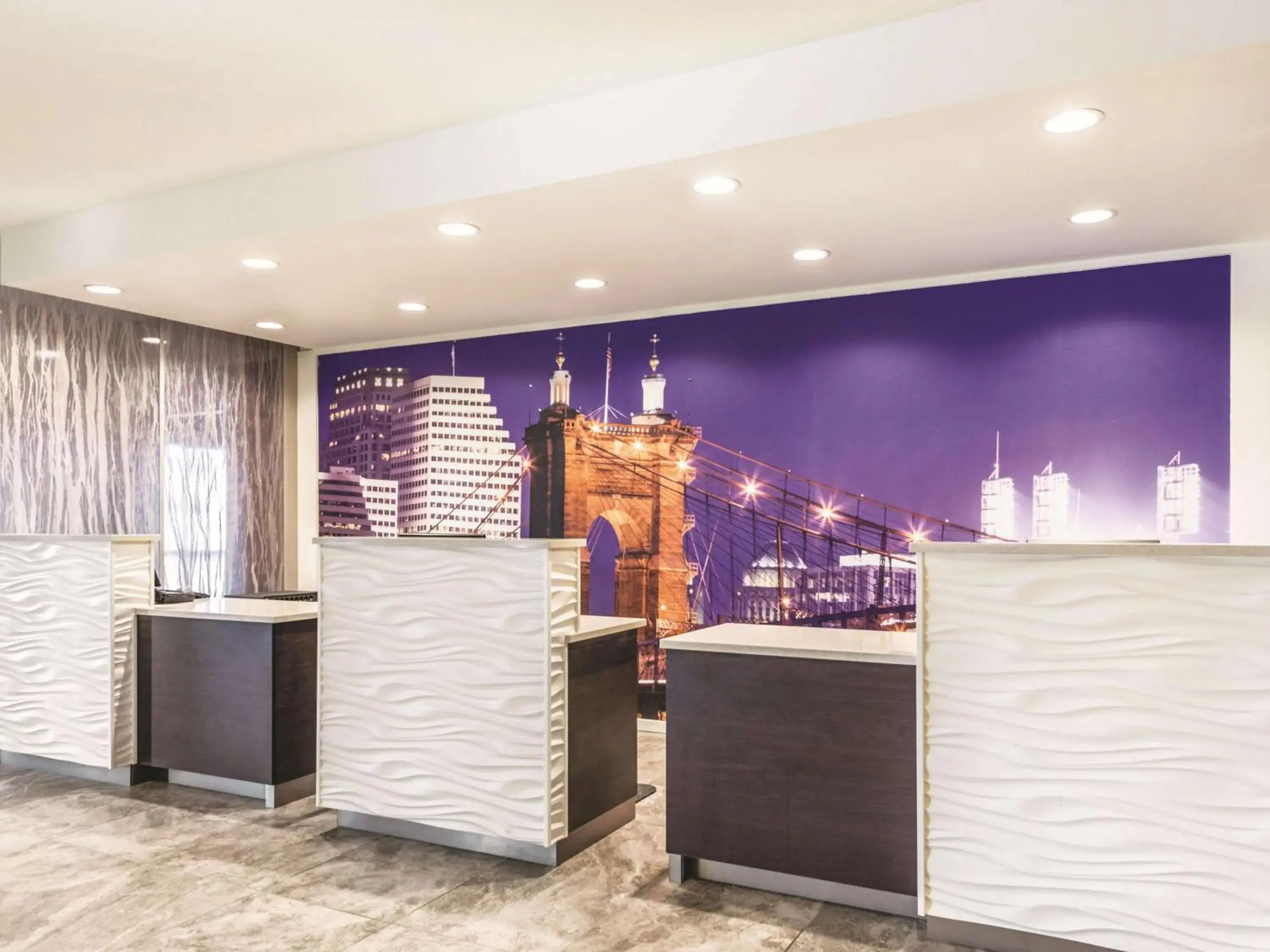 Lobby or reception in La Quinta by Wyndham Cincinnati Sharonville Lobby or reception in La Quinta by Wyndham Cincinnati Sharonville