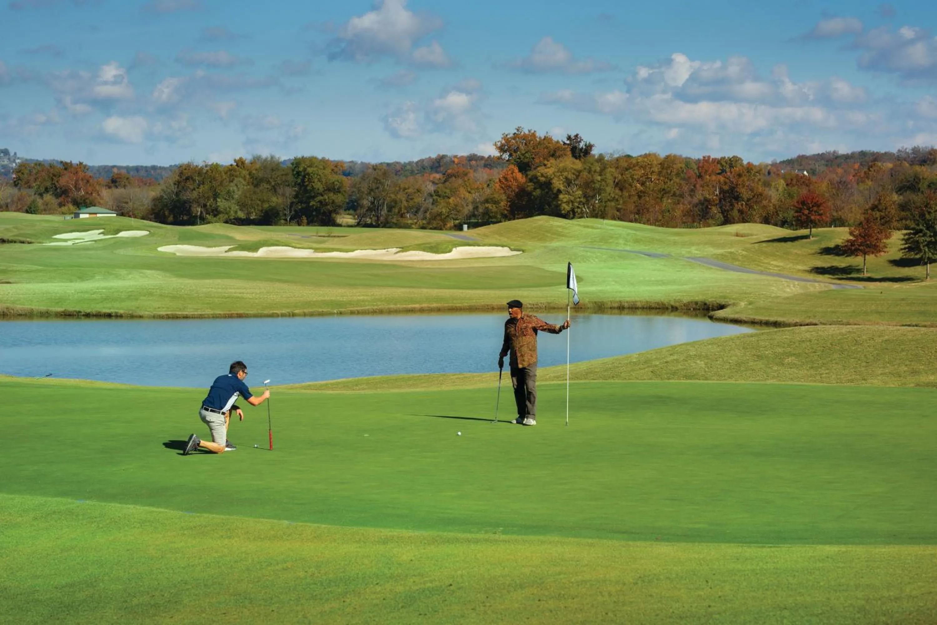Golfcourse in Club Wyndham Great Smokies Lodge