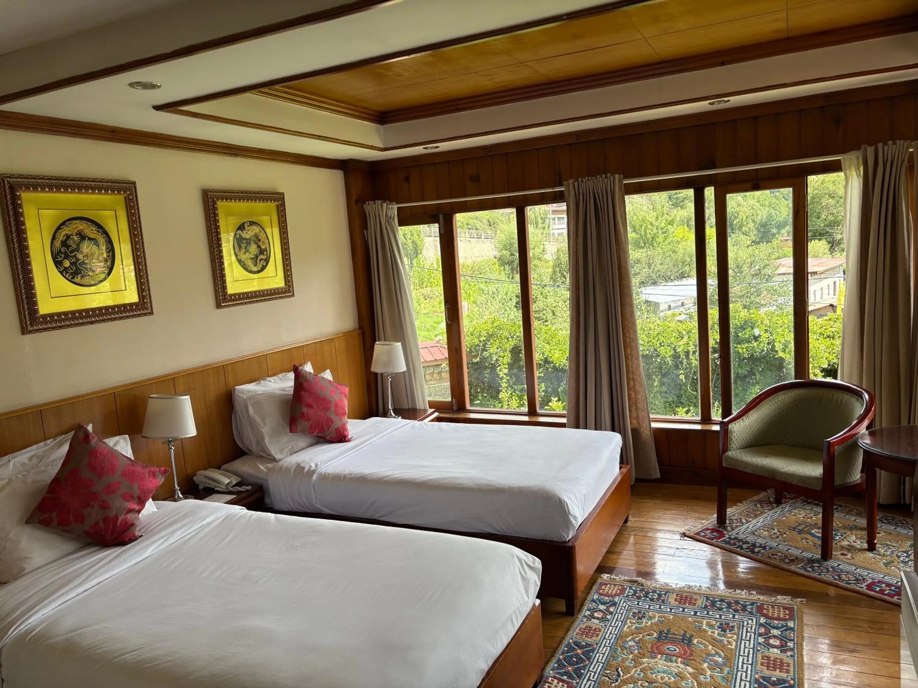 Bed in Kisa Villa