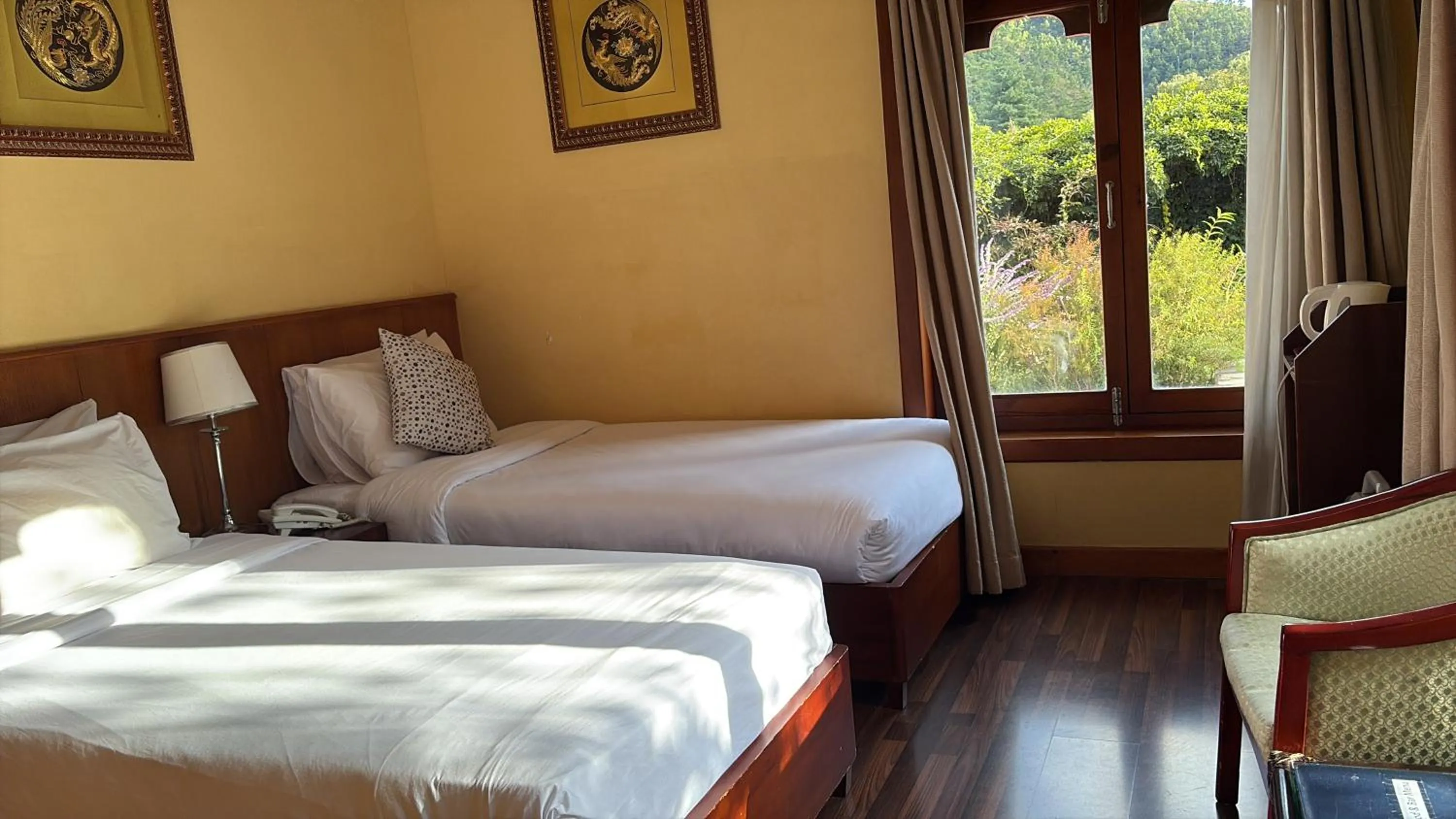 View (from property/room), Bed in Kisa Villa