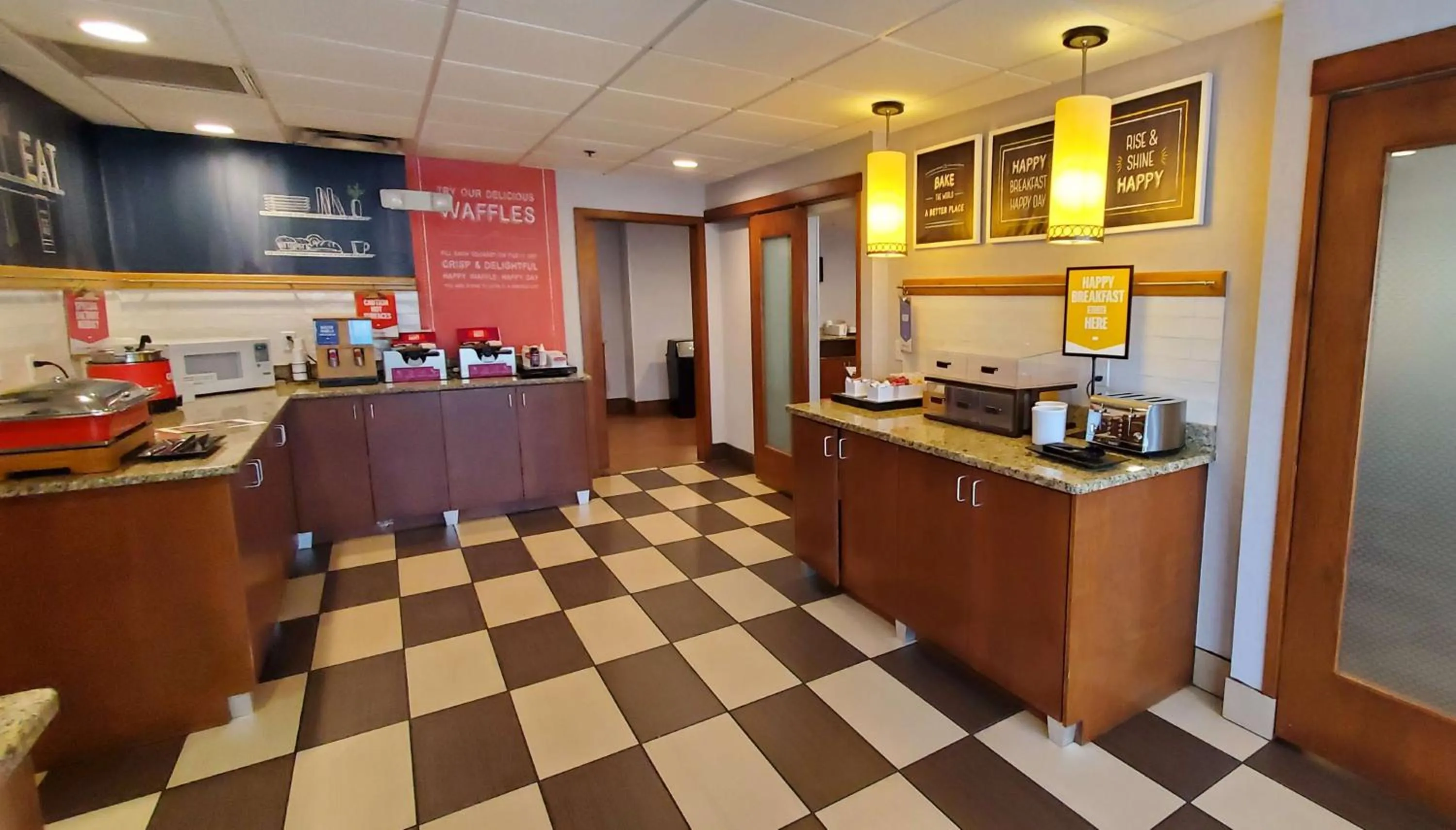 Breakfast in Hampton Inn - Hillsville