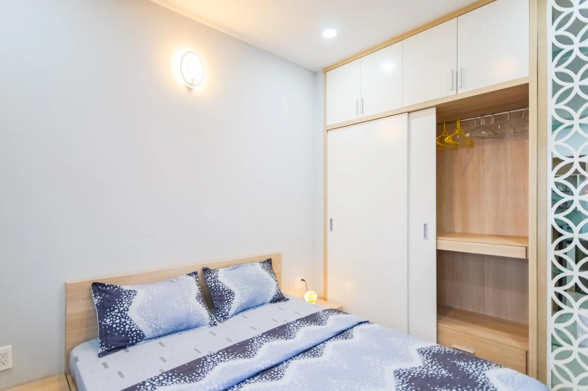 Bedroom, Bed in GEM Apartment