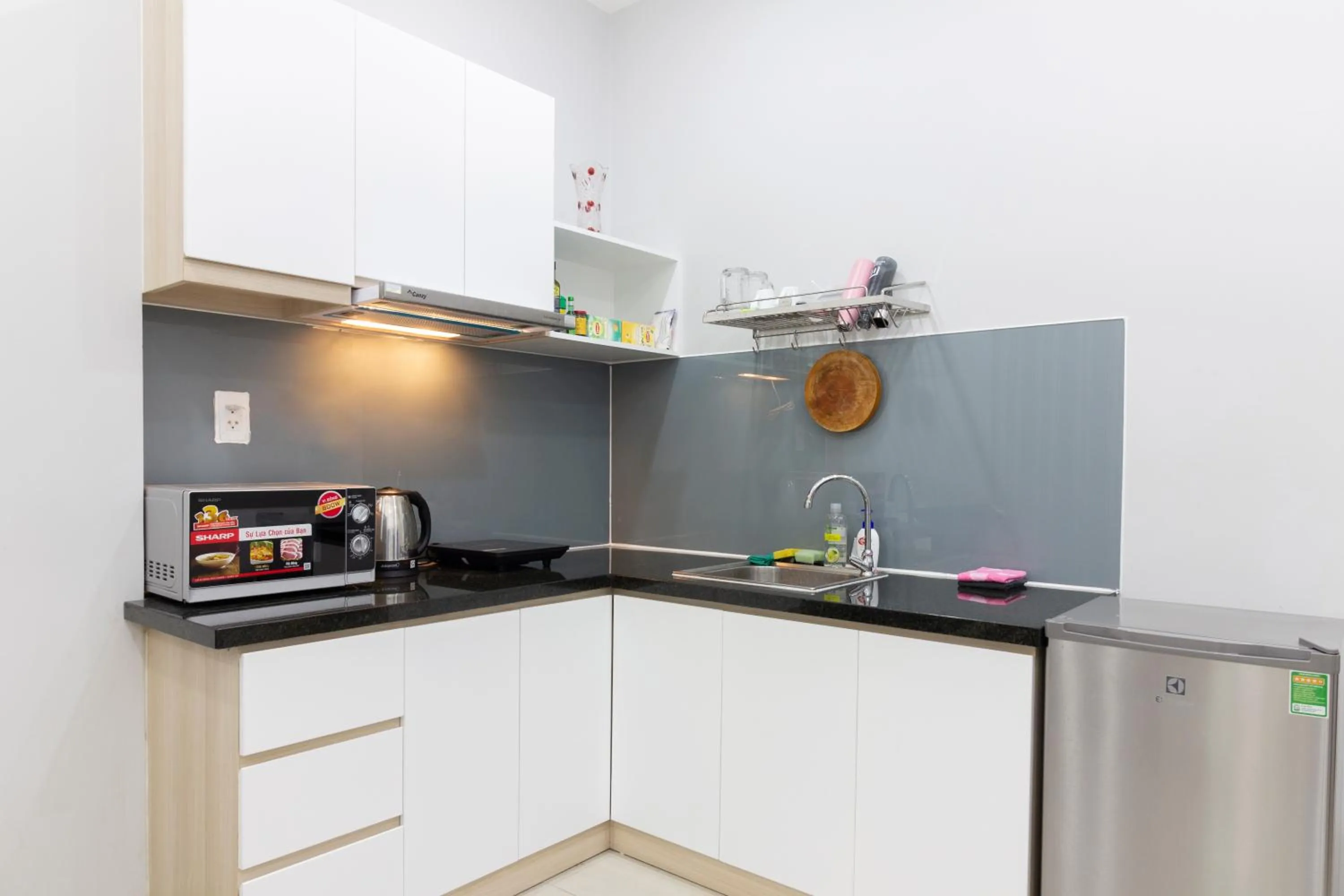 Kitchen or kitchenette in GEM Apartment