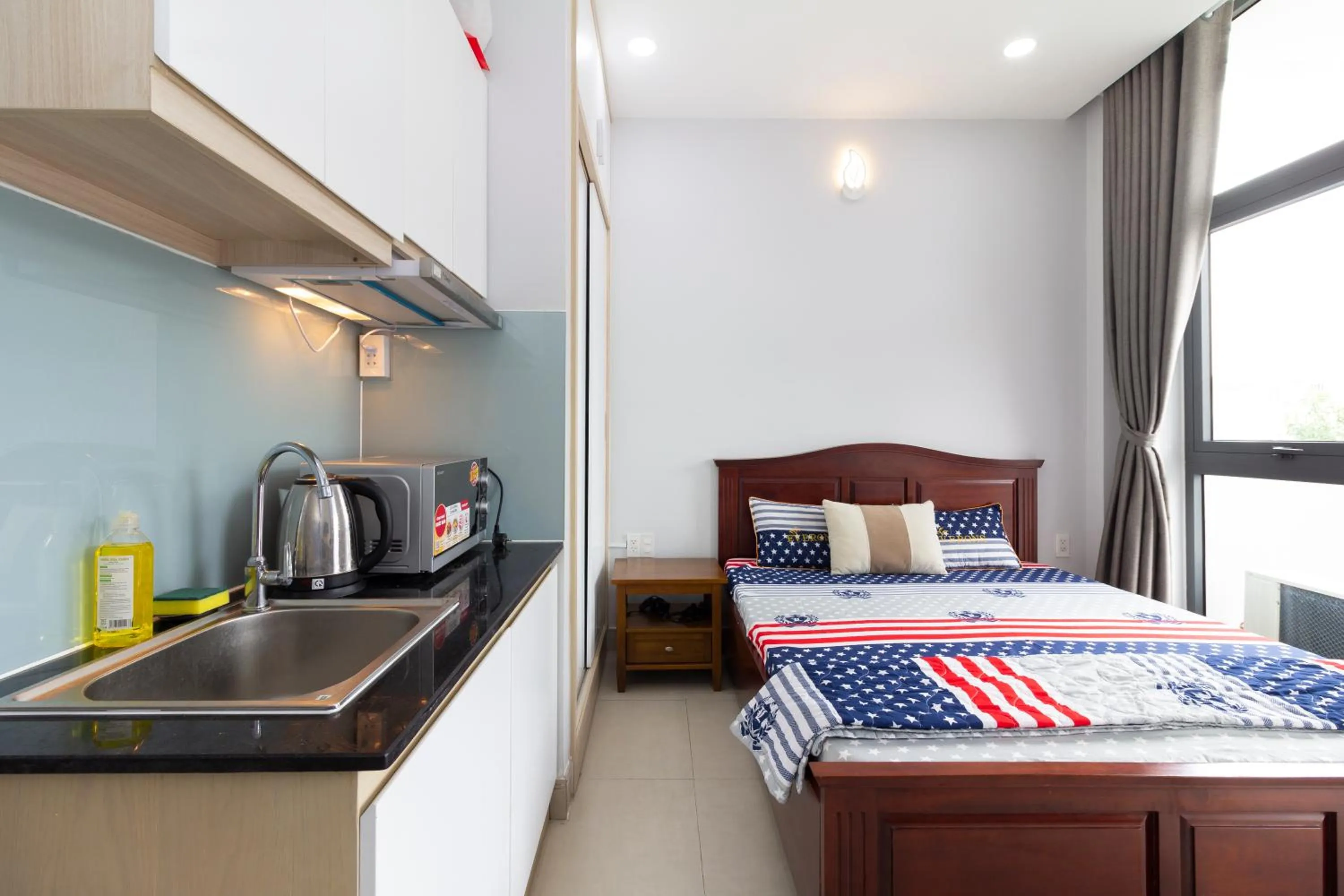 Bed in GEM Apartment