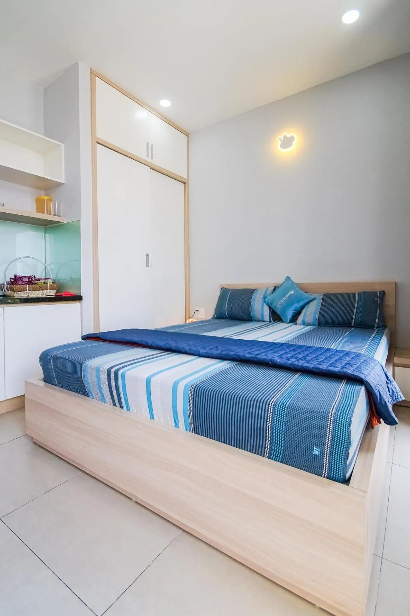 Bed in GEM Apartment