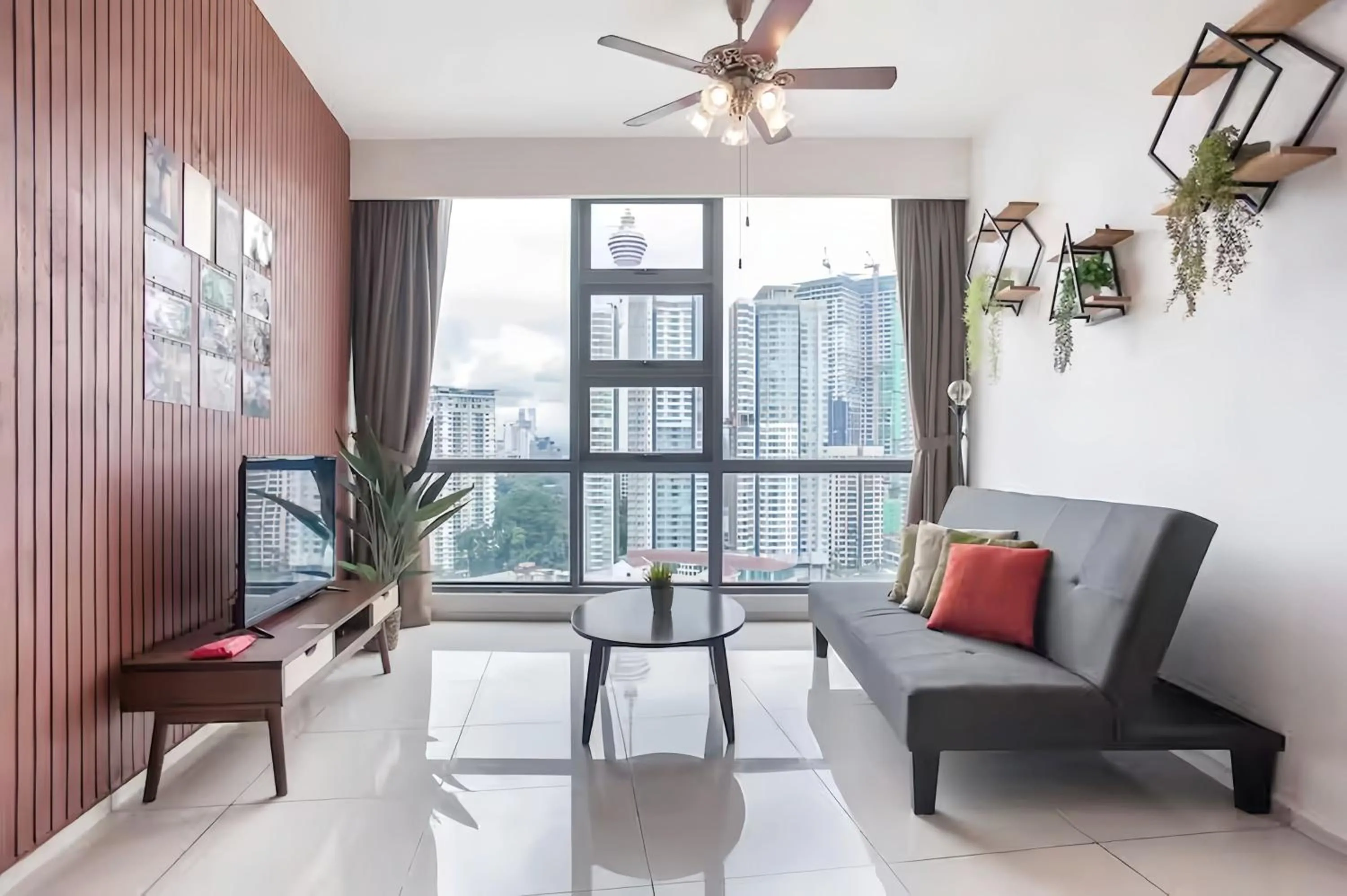 Living room in The Robertson Bukit Bintang