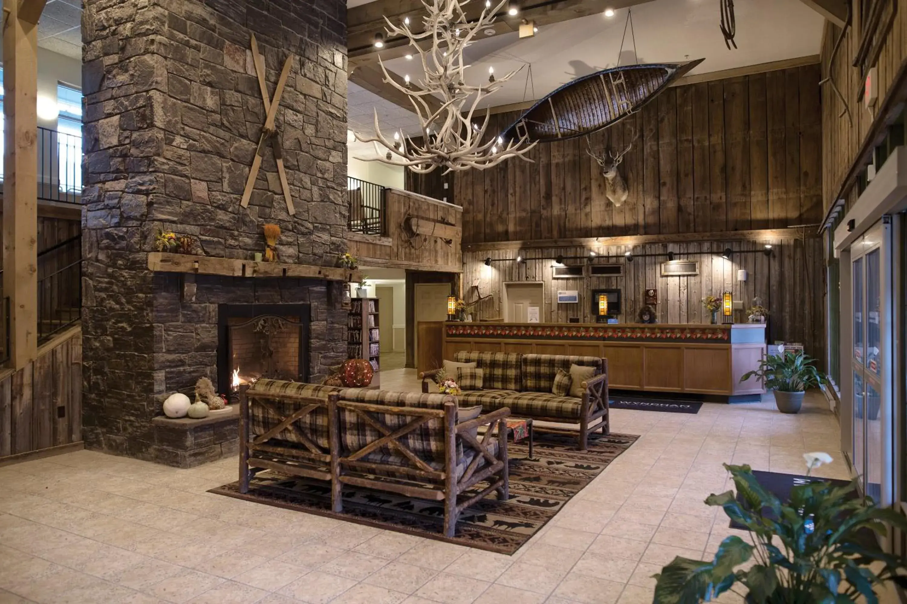 Lobby or reception in Club Wyndham Bentley Brook Lobby or reception in Club Wyndham Bentley Brook