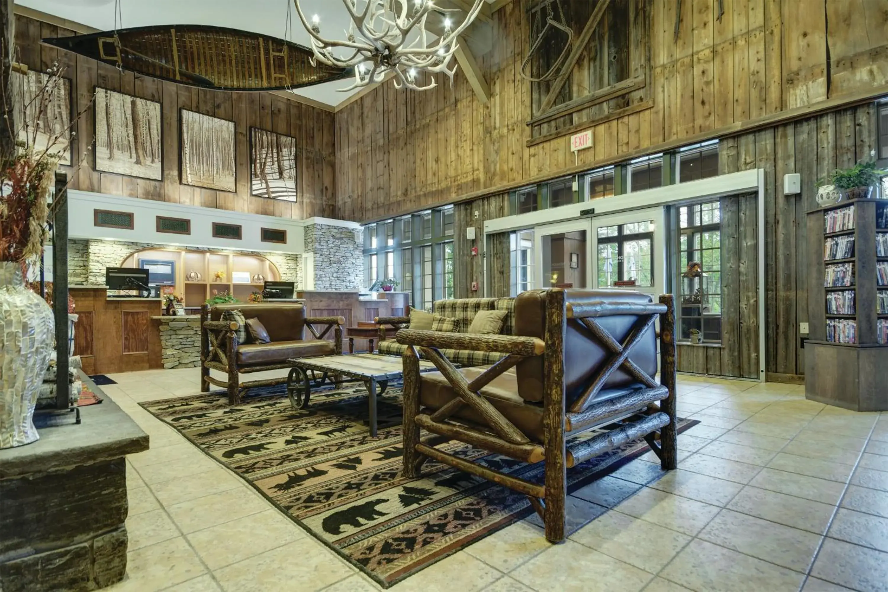 Lobby or reception in Club Wyndham Bentley Brook Lobby or reception in Club Wyndham Bentley Brook