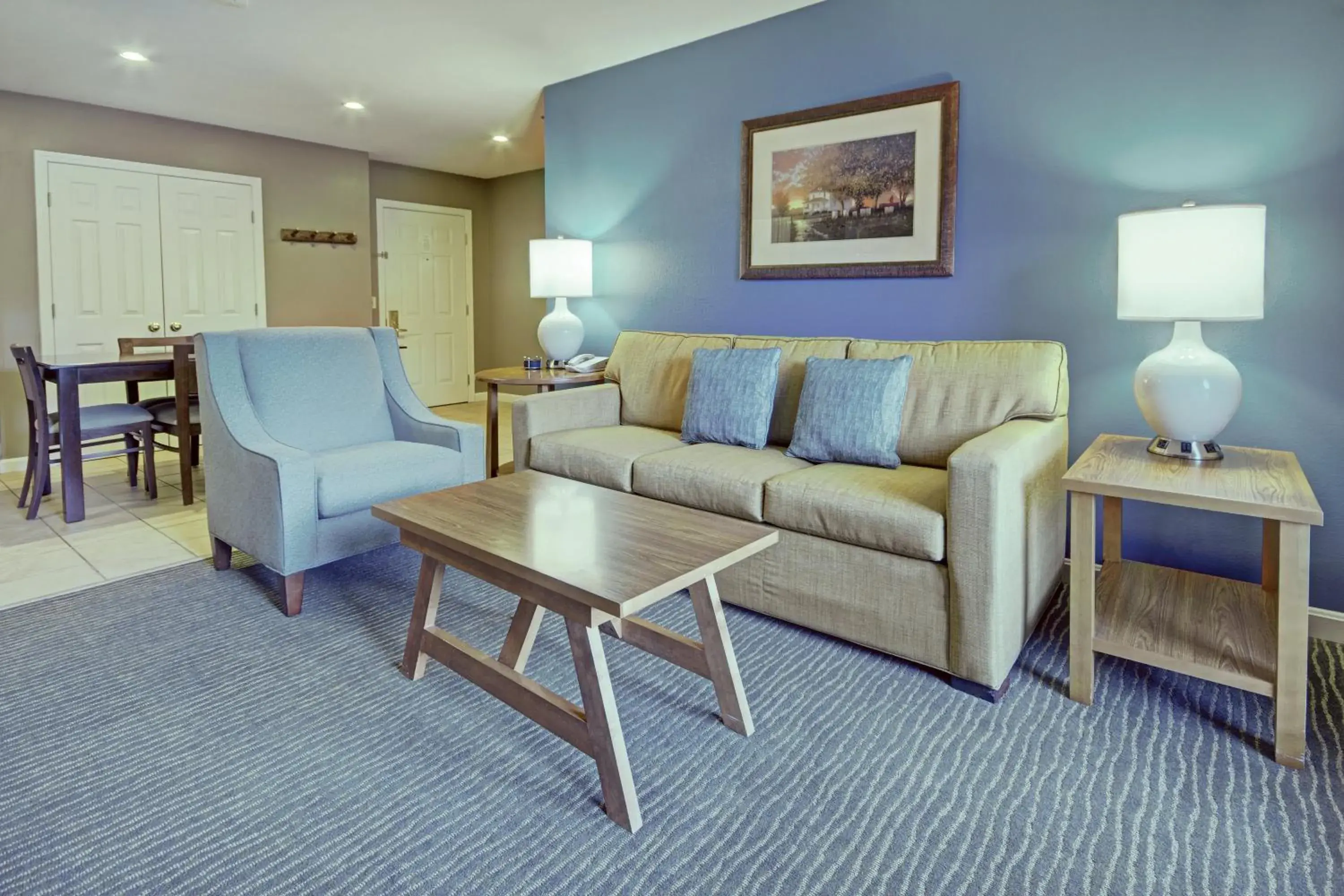 Living room in Club Wyndham Bentley Brook Living room in Club Wyndham Bentley Brook