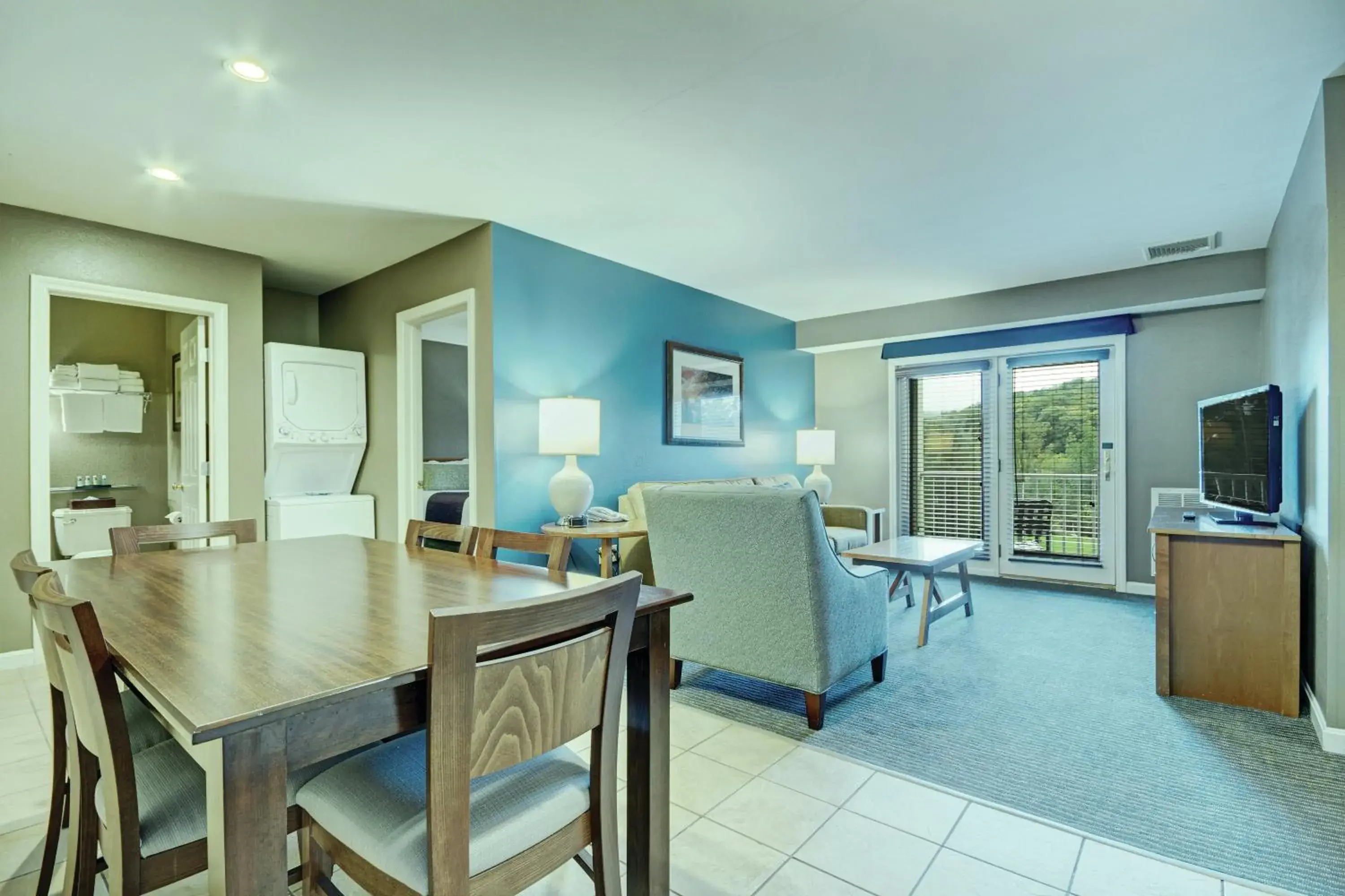 Living room in Club Wyndham Bentley Brook Living room in Club Wyndham Bentley Brook