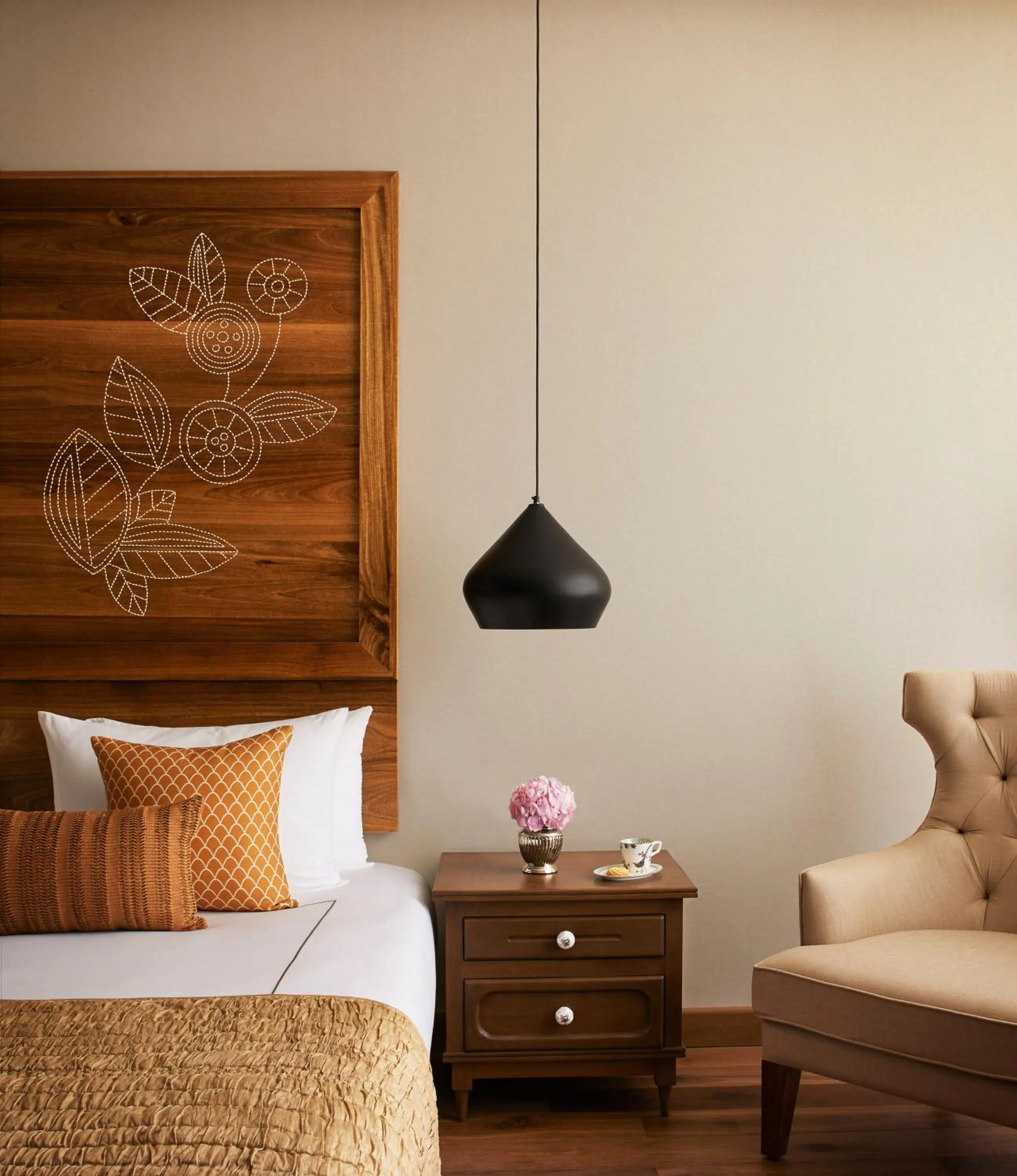 Bedroom, Bed in Taj Aravali Resort & Spa Udaipur