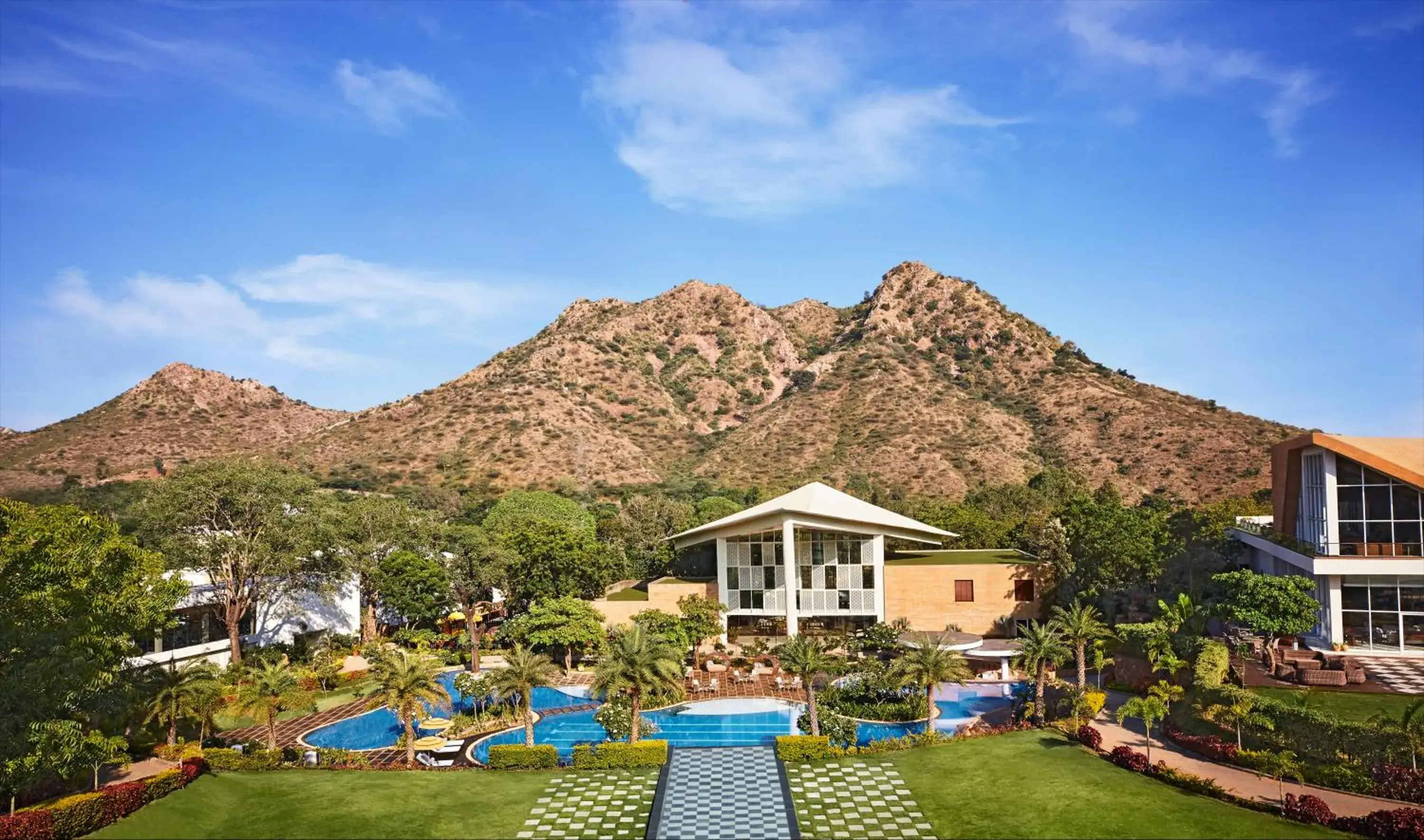Property building in Taj Aravali Resort & Spa Udaipur Property building in Taj Aravali Resort & Spa Udaipur