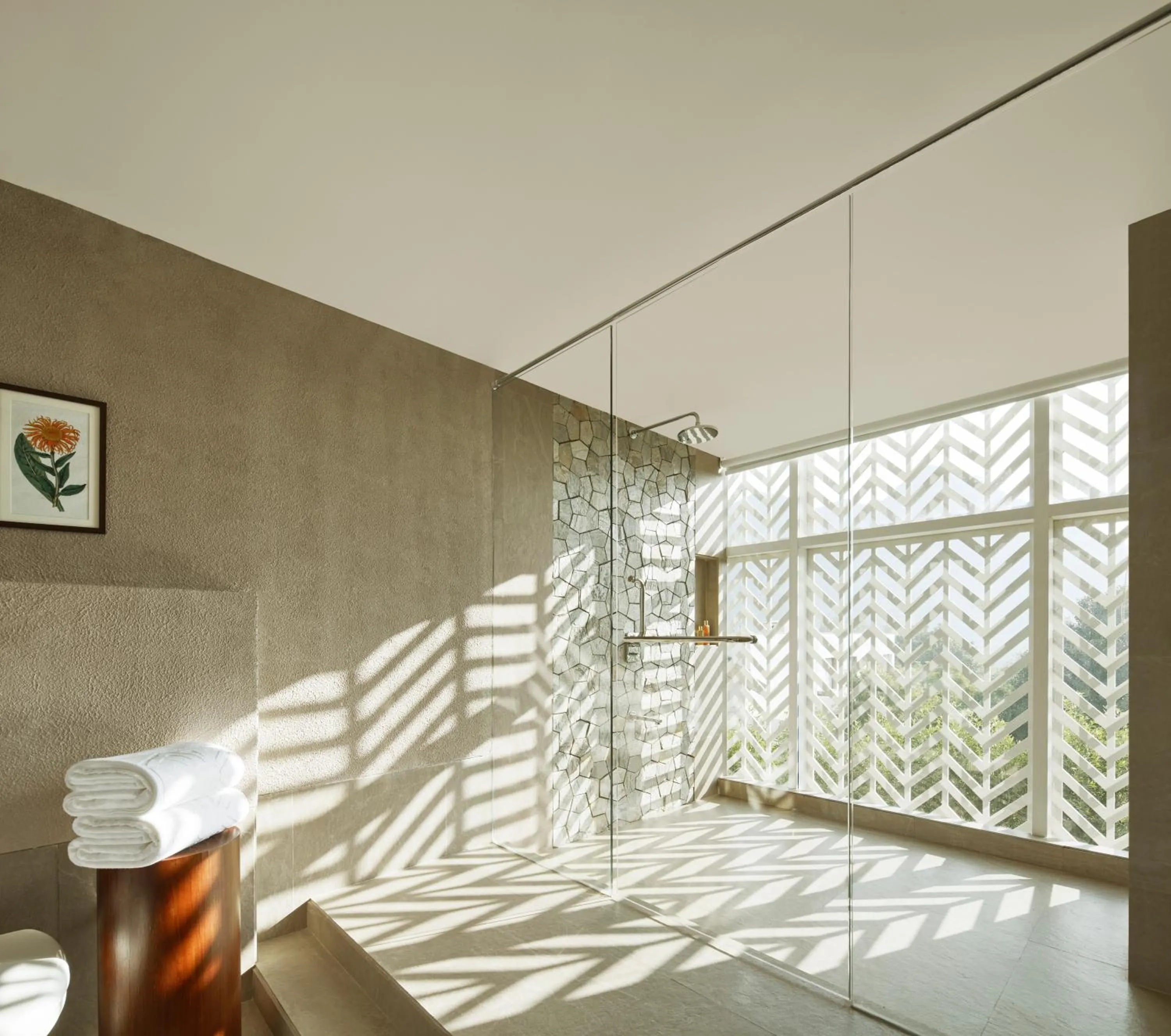 Bathroom in Taj Aravali Resort & Spa Udaipur