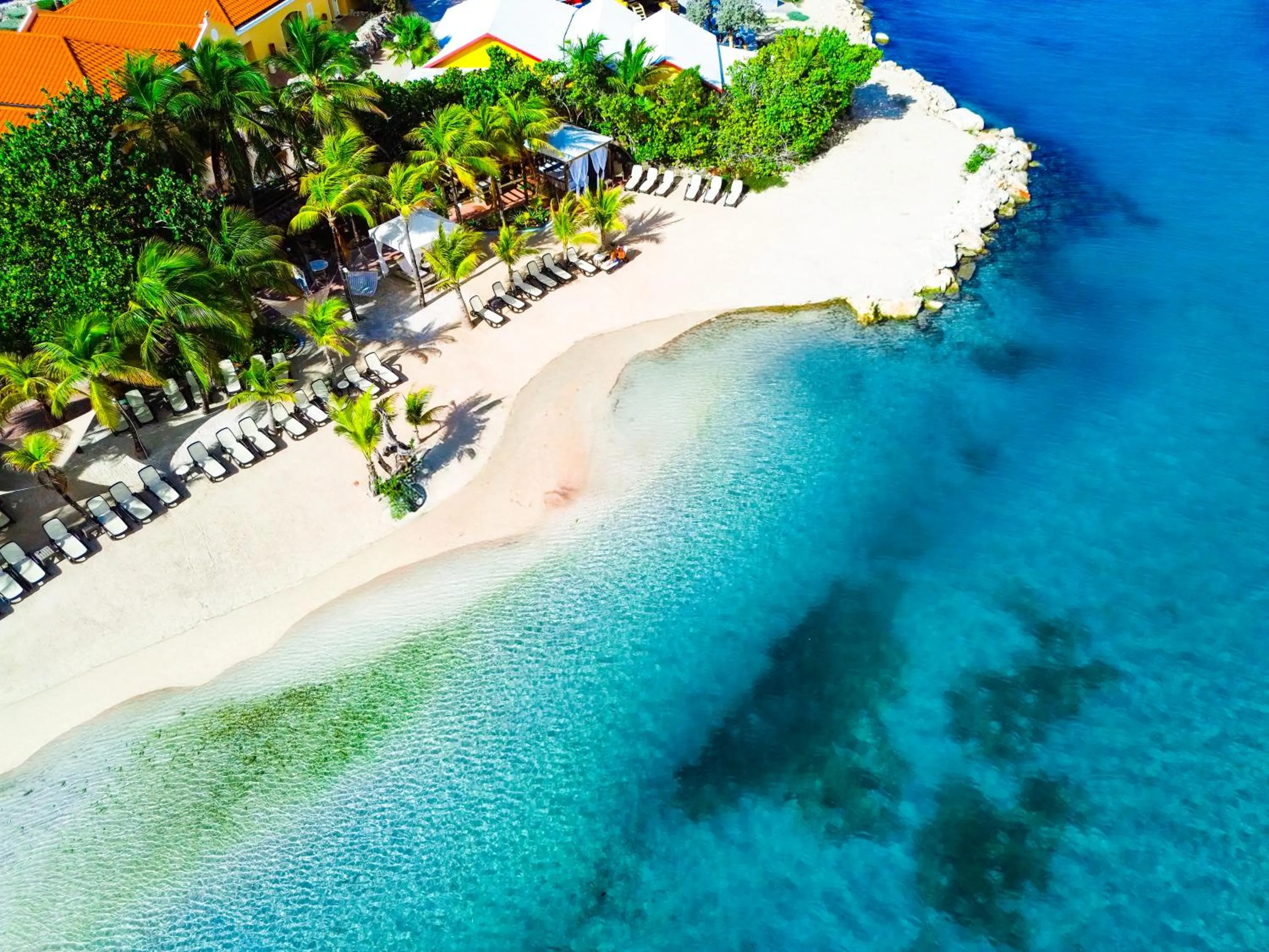 Beach in The Royal Sea Aquarium Resort