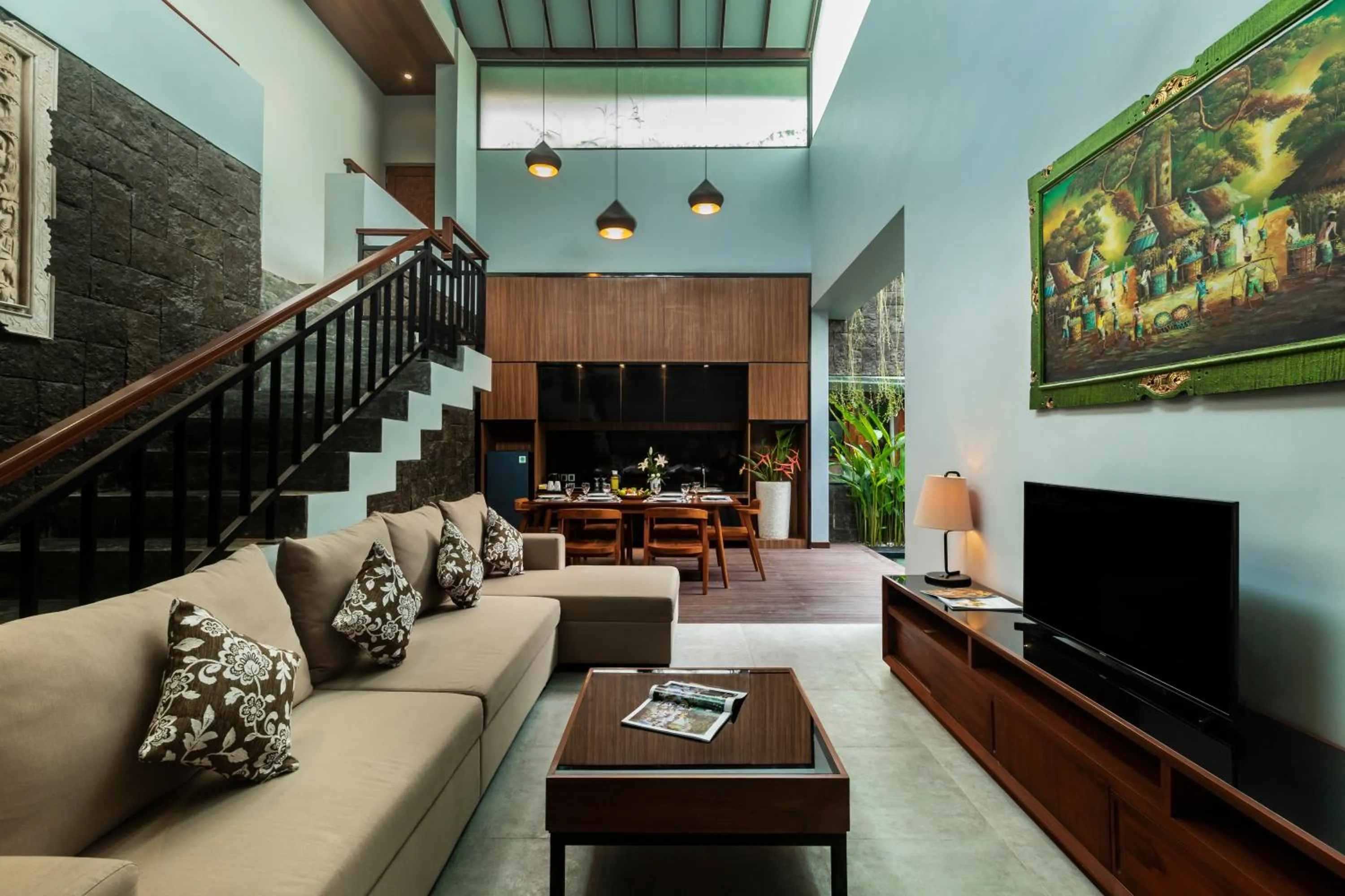 Living room in Agranusa Signature Villa Nusa Dua