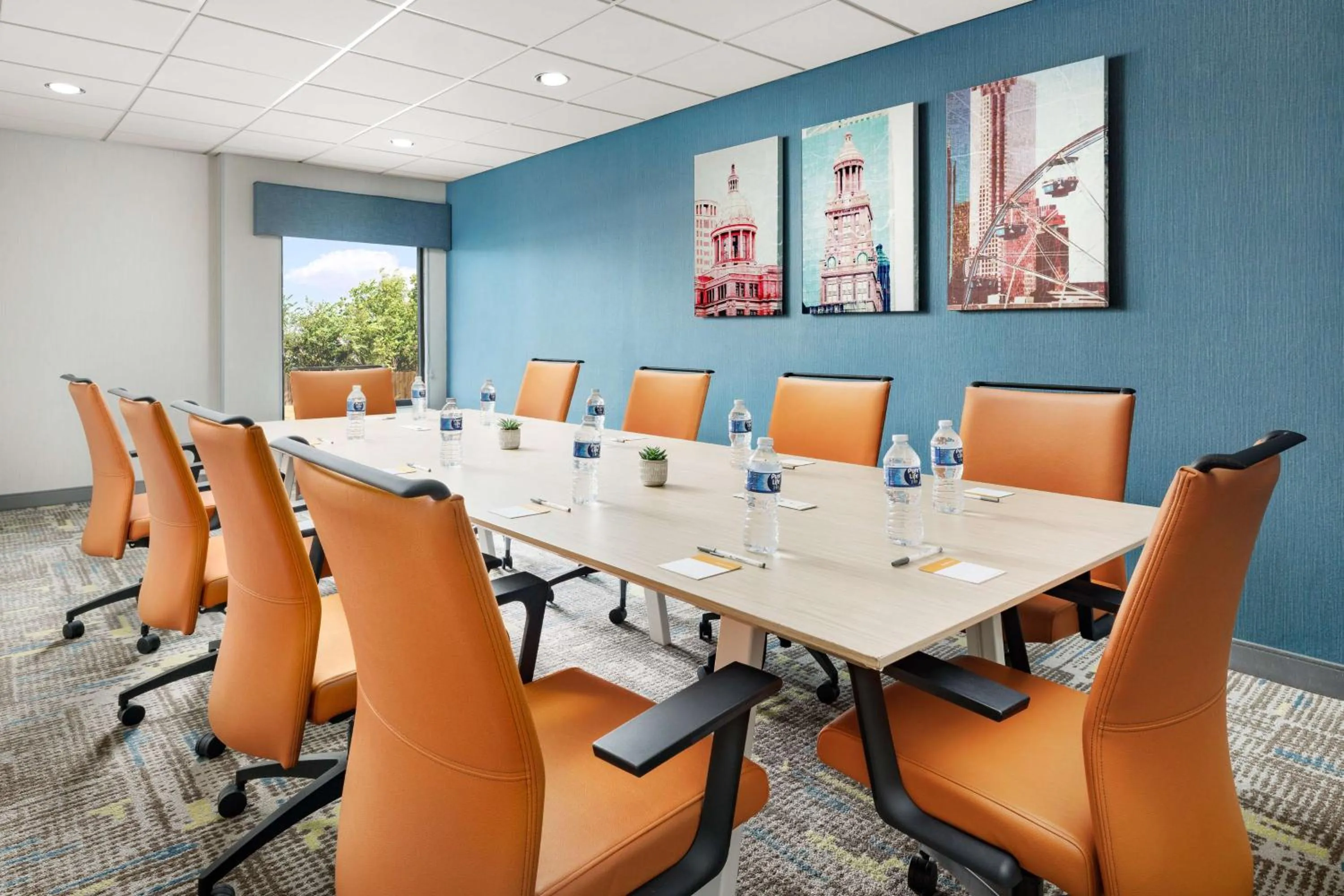 Meeting/conference room in Hampton Inn Houston Hobby Airport
