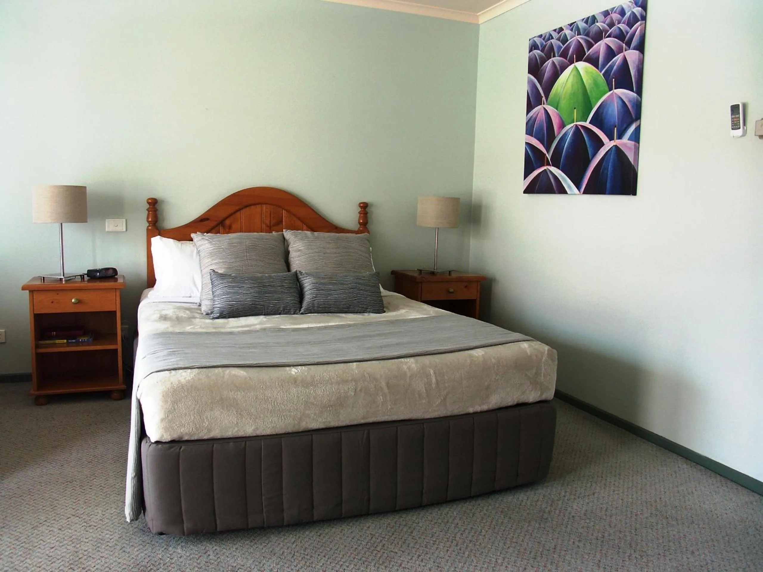 Bedroom, Bed in Melaleuca Motel