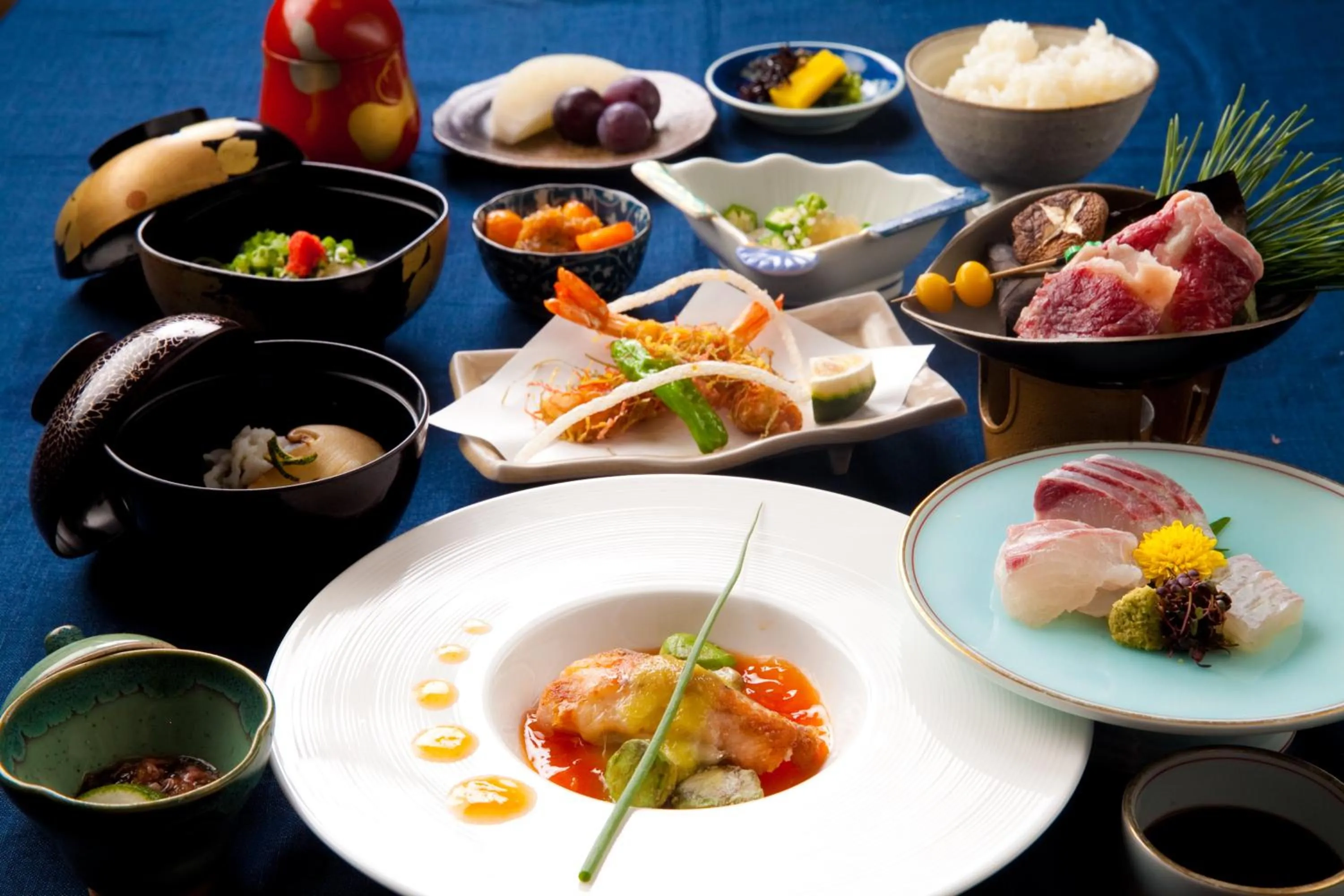 Food in Ryokan Sennari (13 years or older)