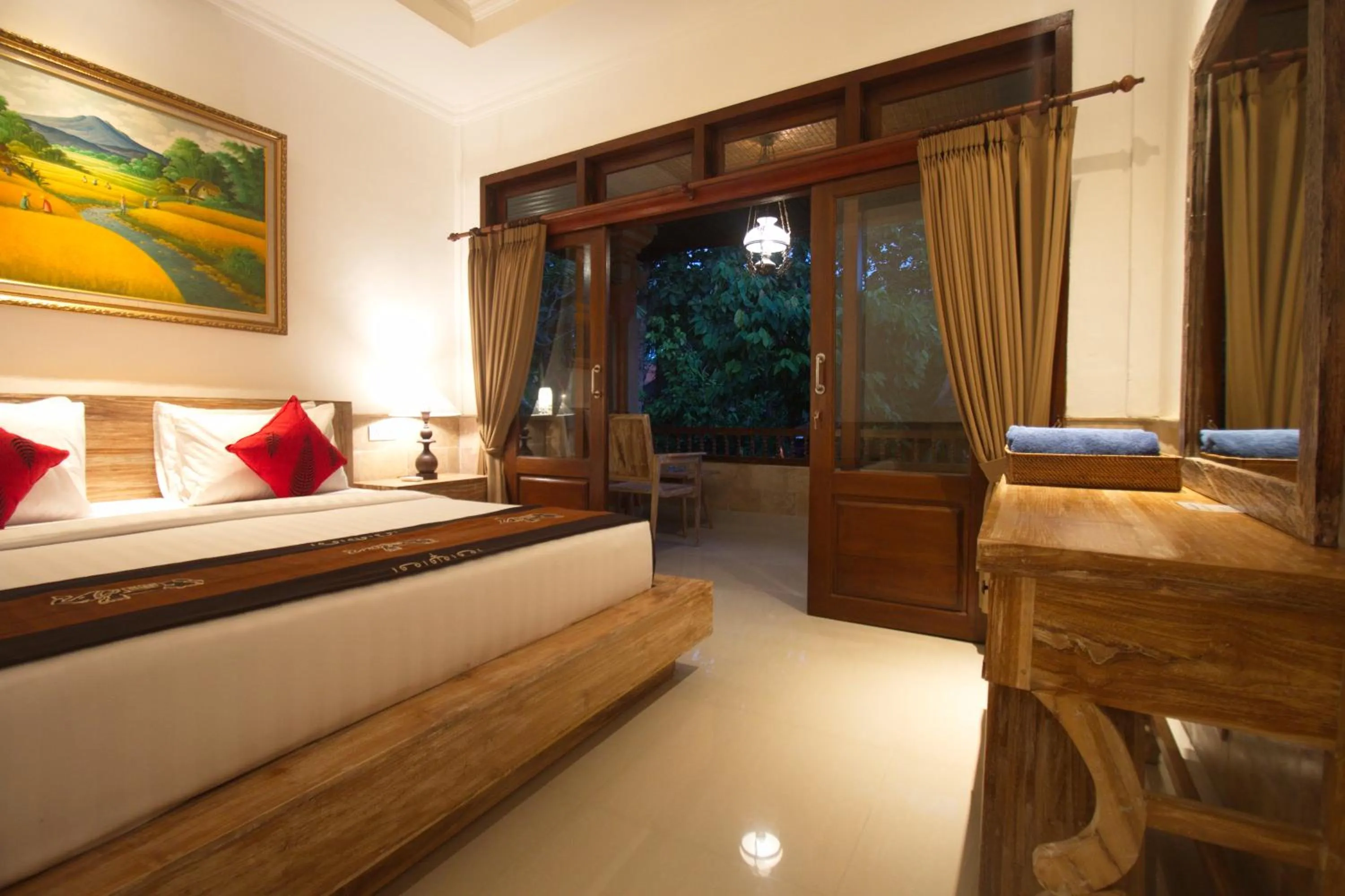 Balcony/Terrace, Bed in Ubud Terrace