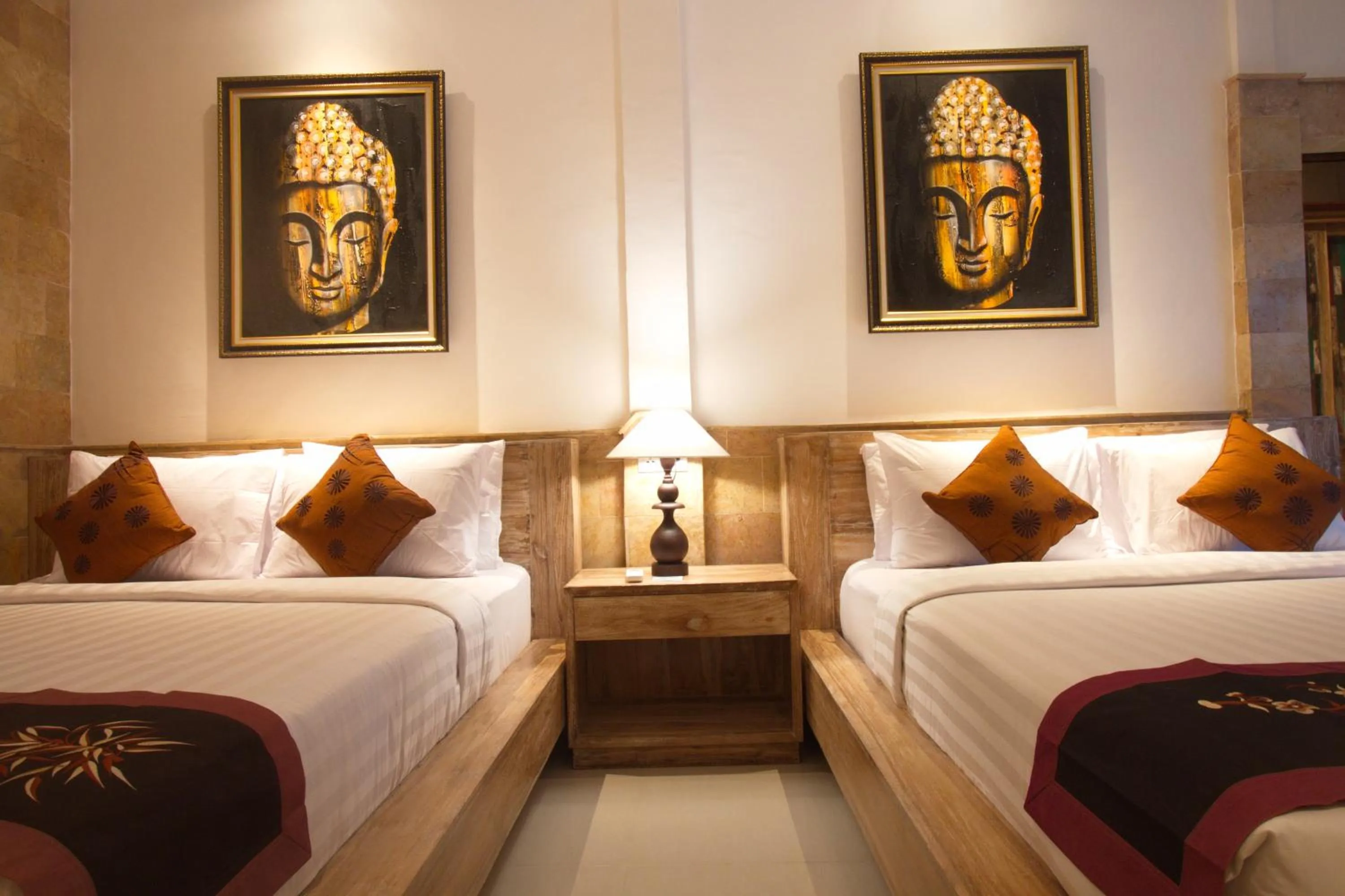 Bathroom, Bed in Ubud Terrace