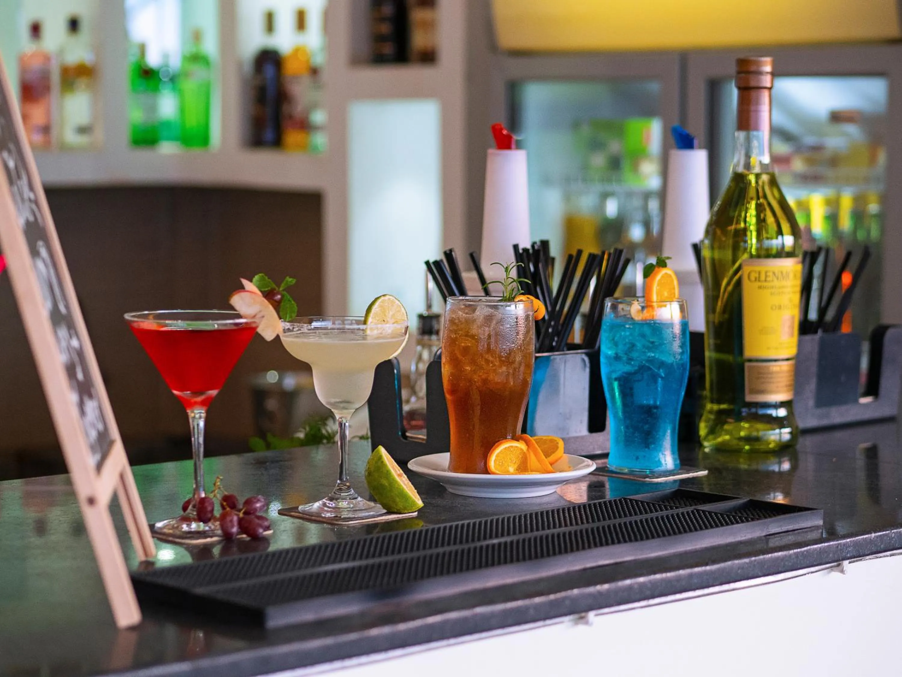 Alcoholic drinks in The Nest Boutique Hotel
