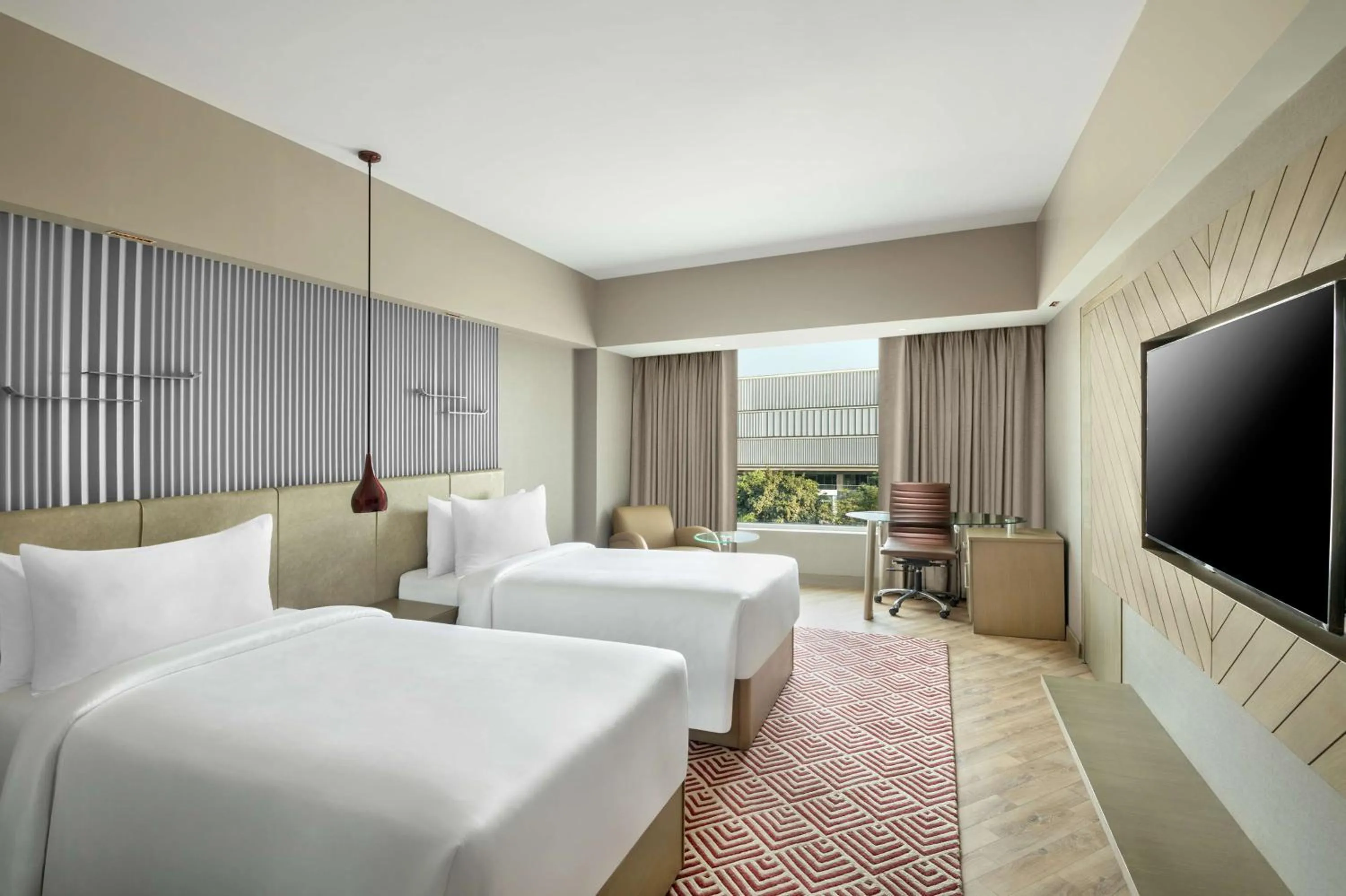 Bedroom, Bed in Radisson Hotel Sector 29 Gurugram