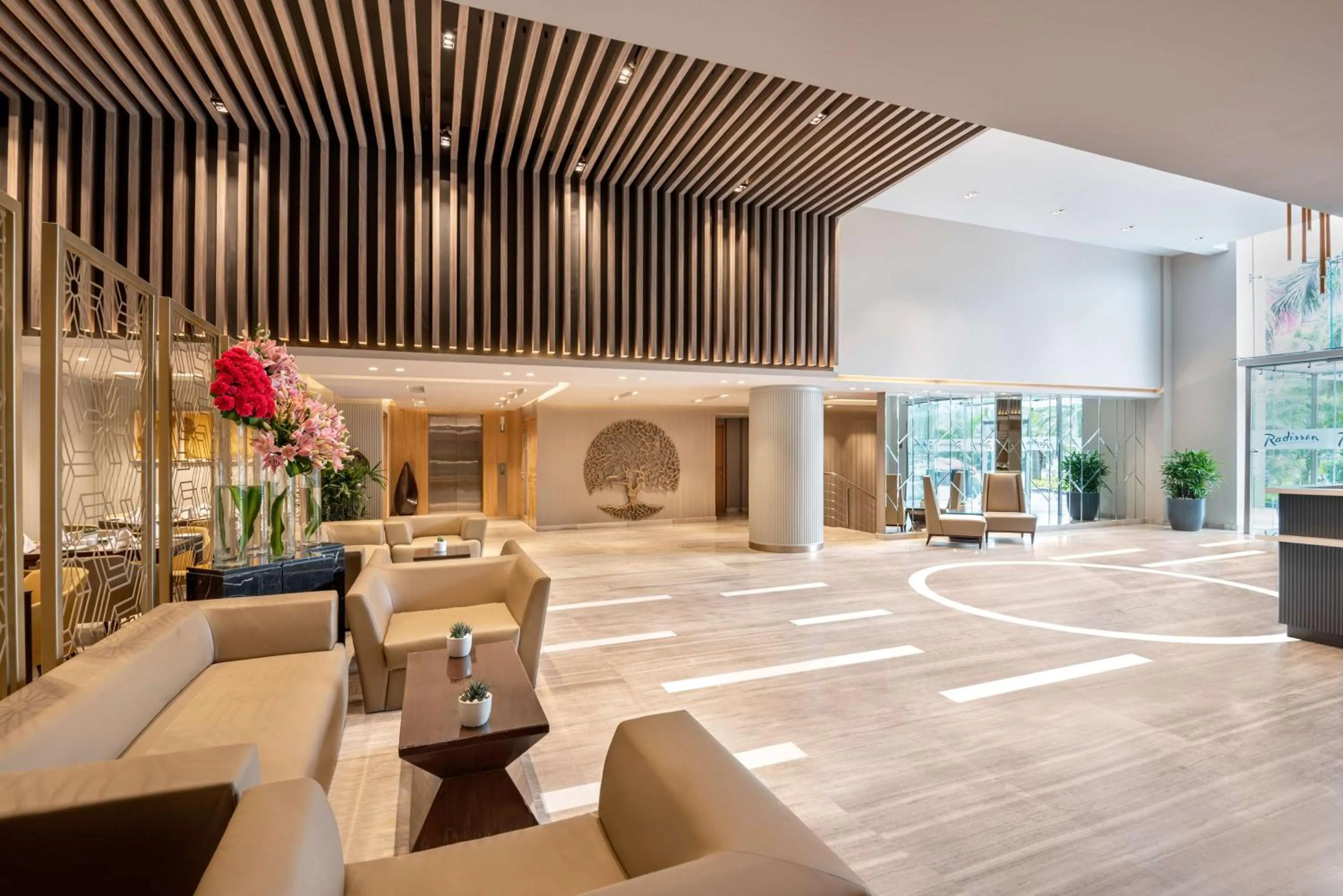 Lobby or reception in Radisson Hotel Sector 29 Gurugram