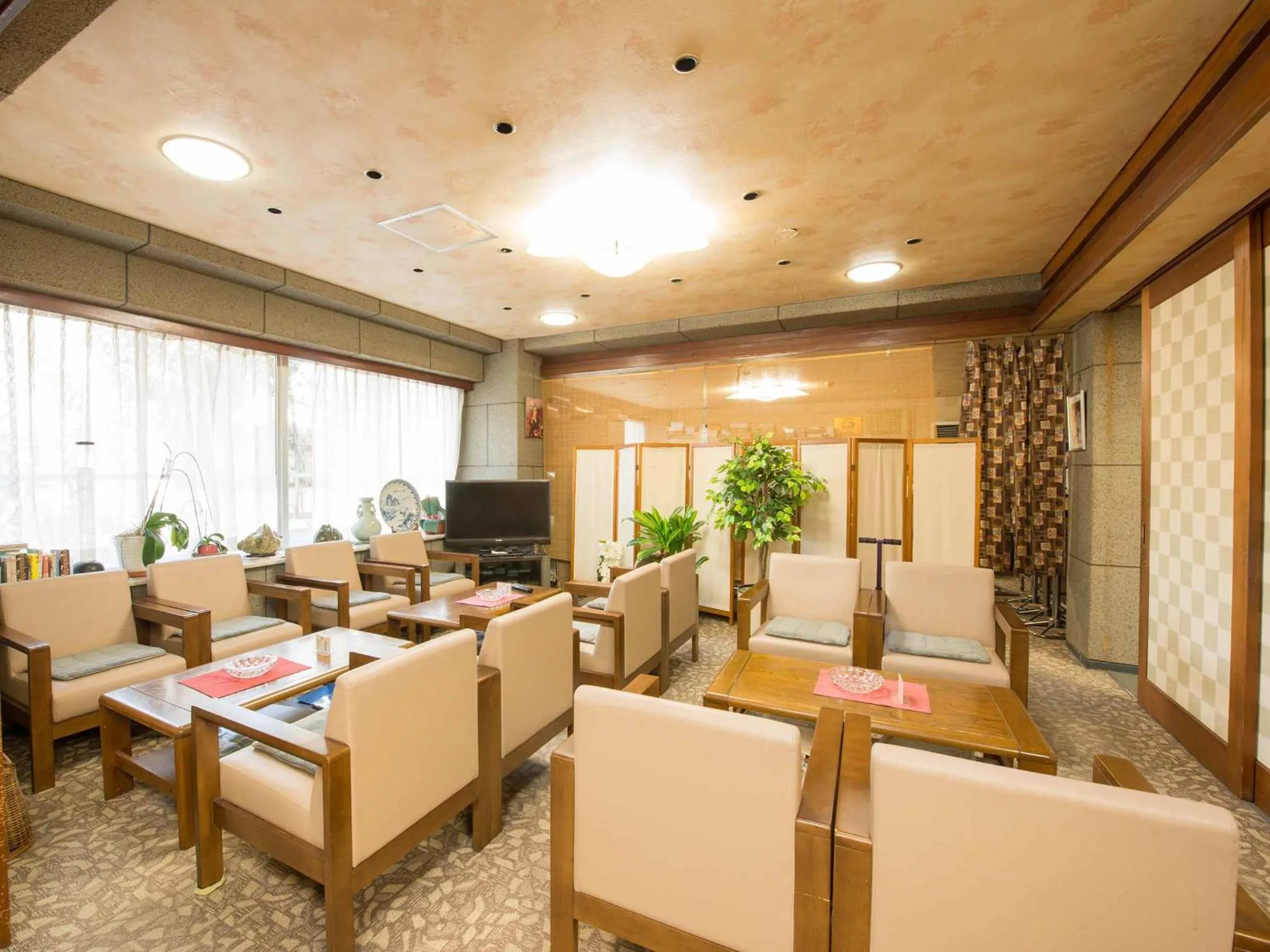 Lobby or reception in Suisenkaku