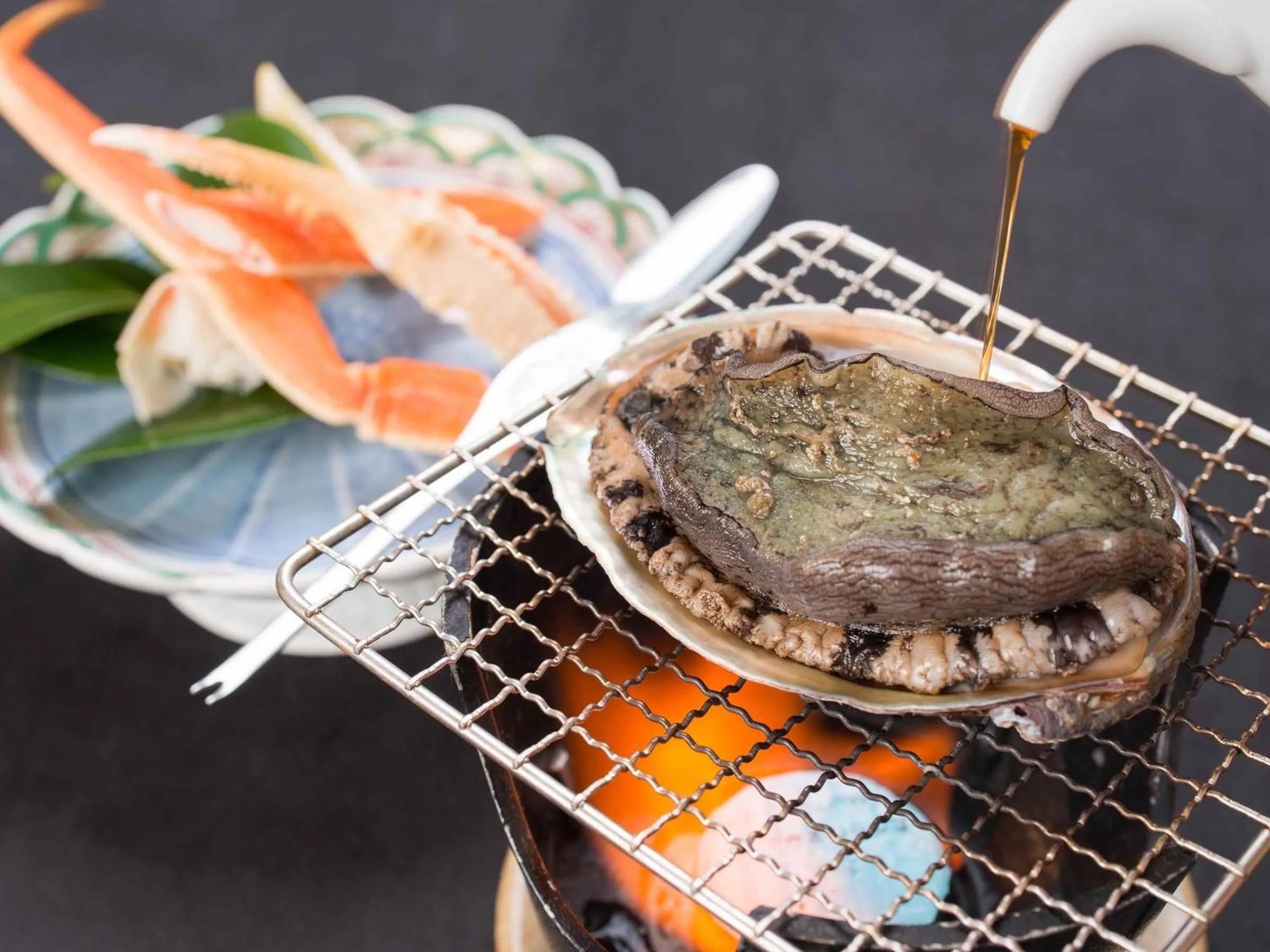 Food close-up in Suisenkaku