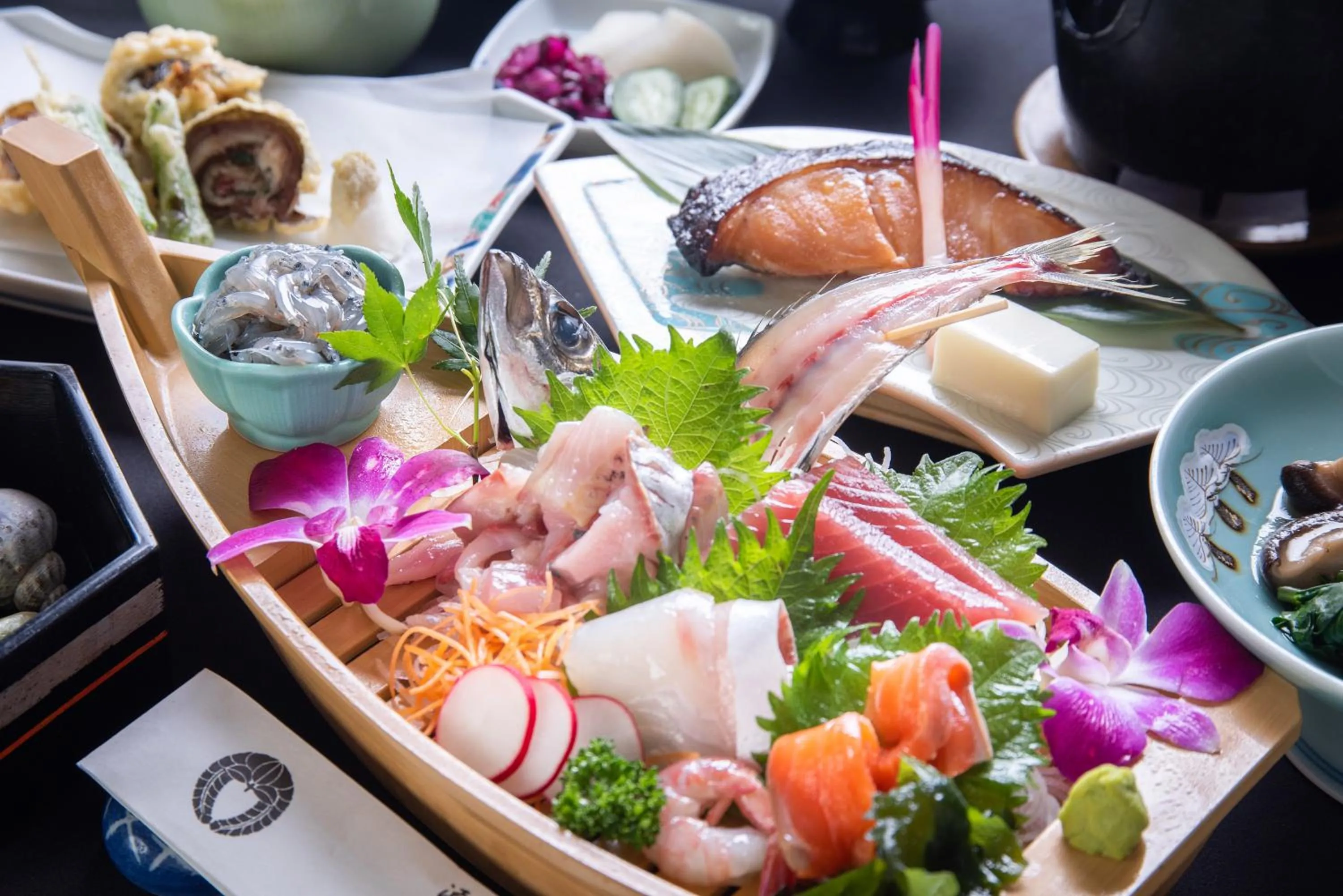 Food close-up in Suisenkaku